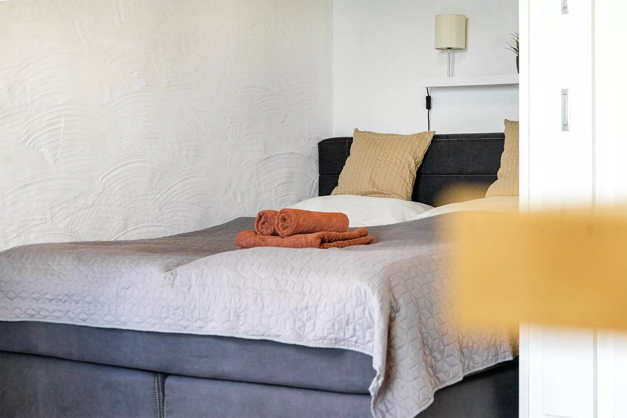 Bed in Villa Moorstern am Badesee Tannenhausen