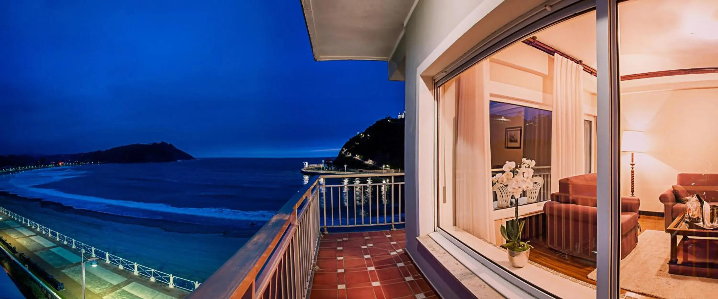 Sea view, Balcony/Terrace in Gran Hotel del Sella