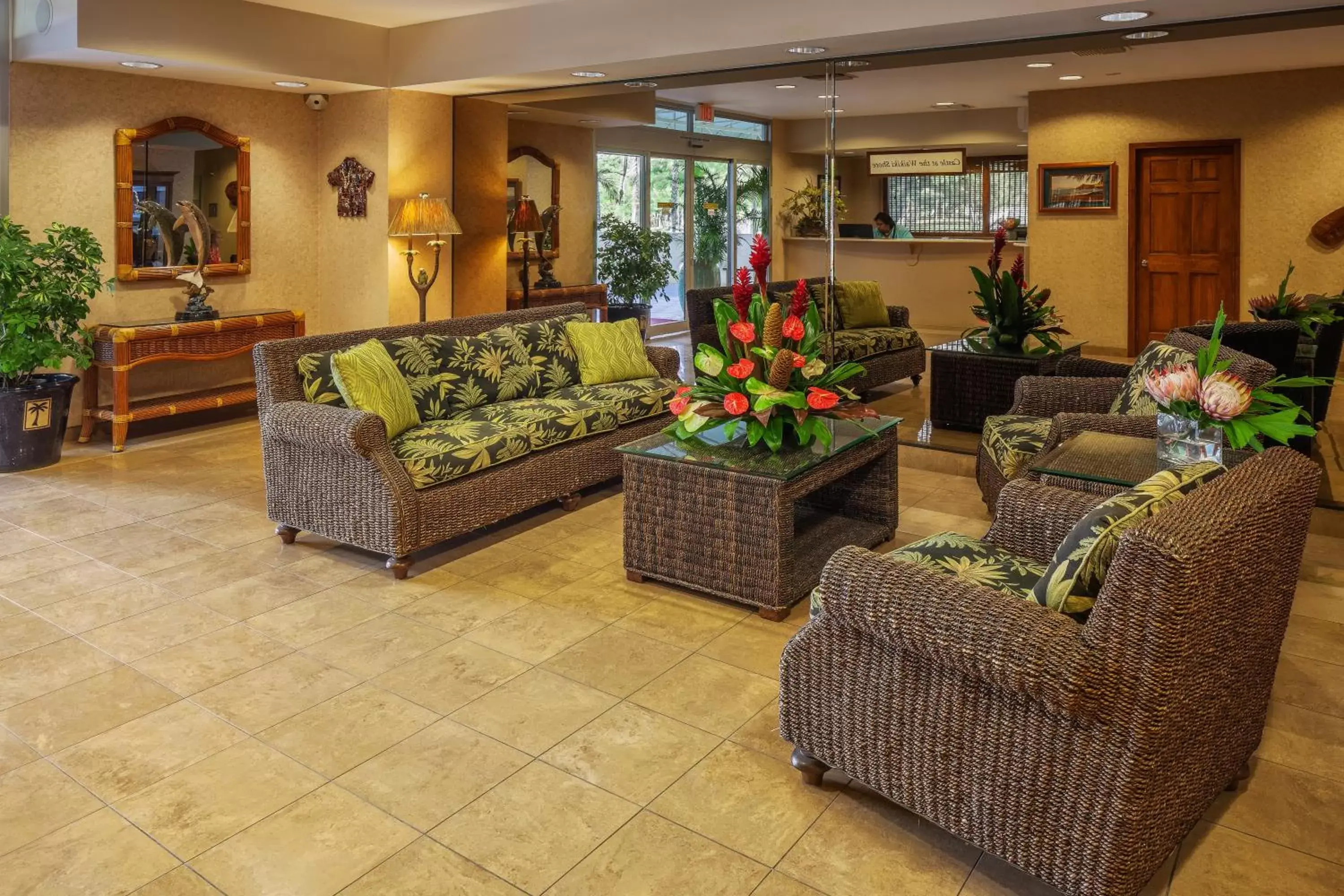 Lobby or reception, Lobby/Reception in Castle Waikiki Shore Beachfront Condominiums