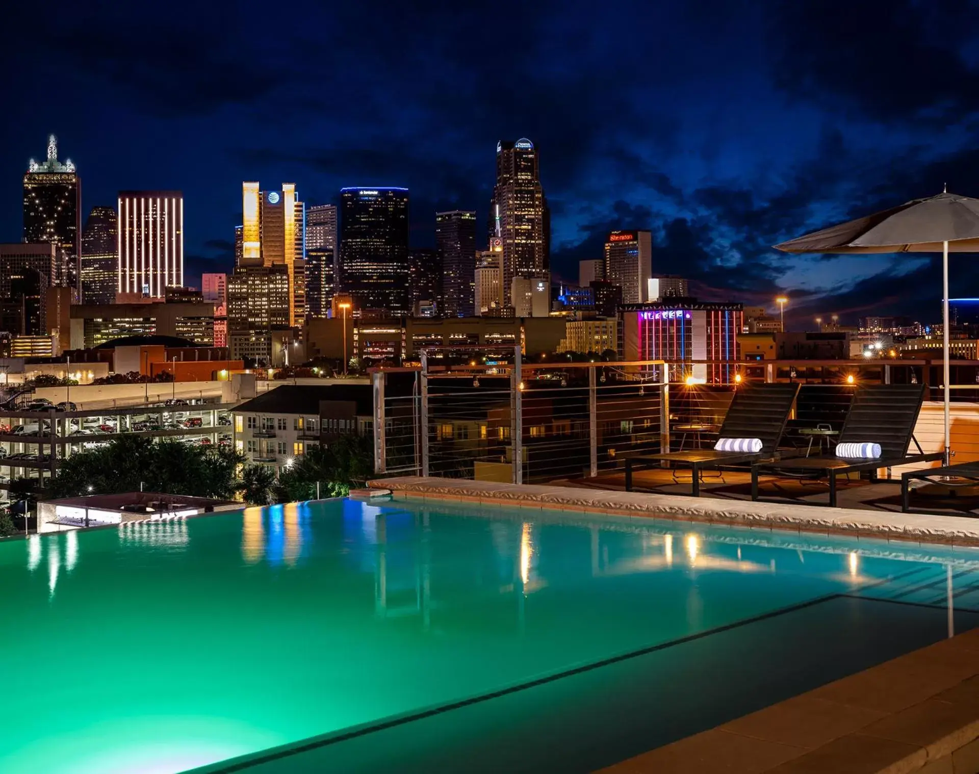 Patio, Swimming Pool in Canvas Hotel Dallas