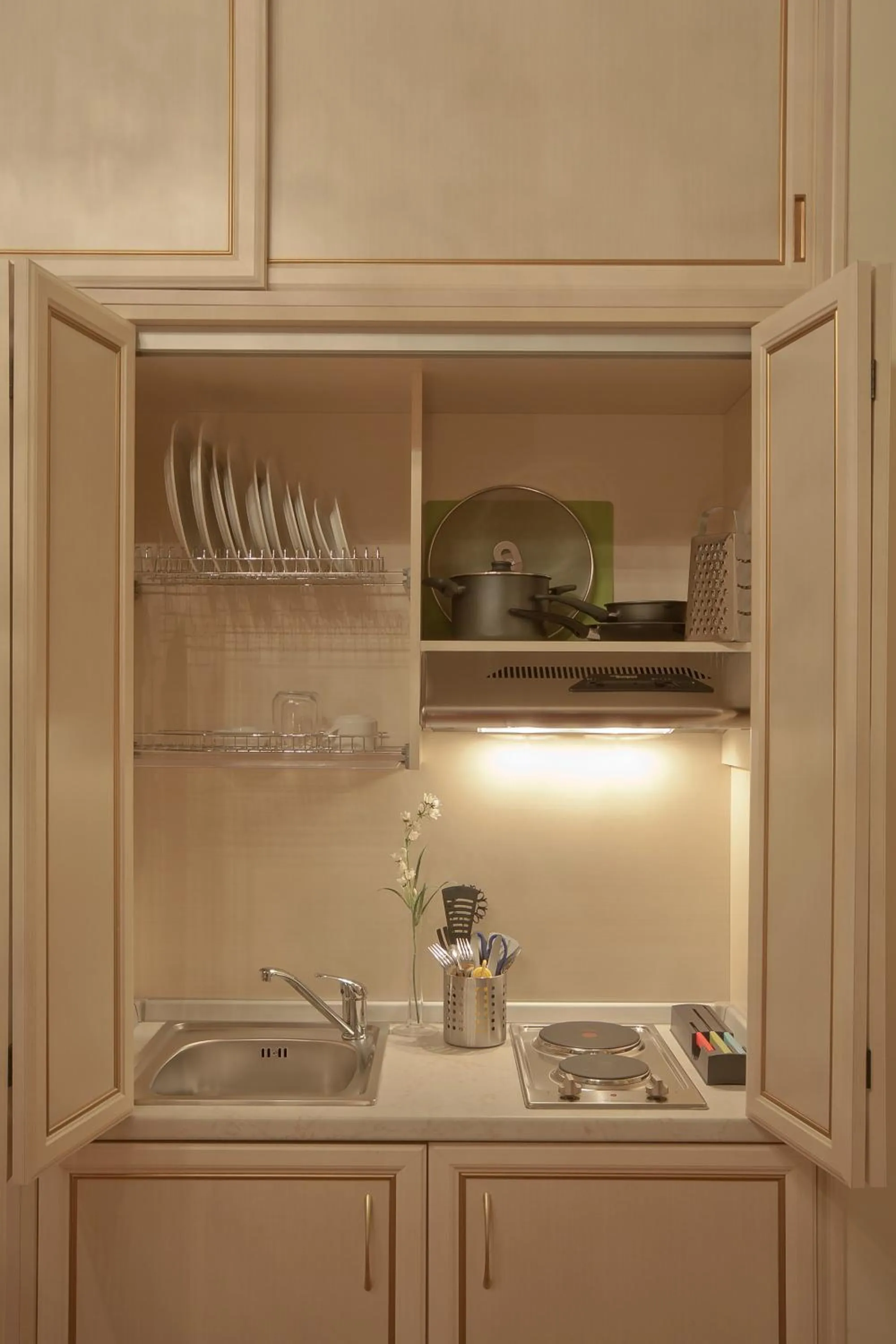 Kitchen or kitchenette in Relais La Corte di Cloris