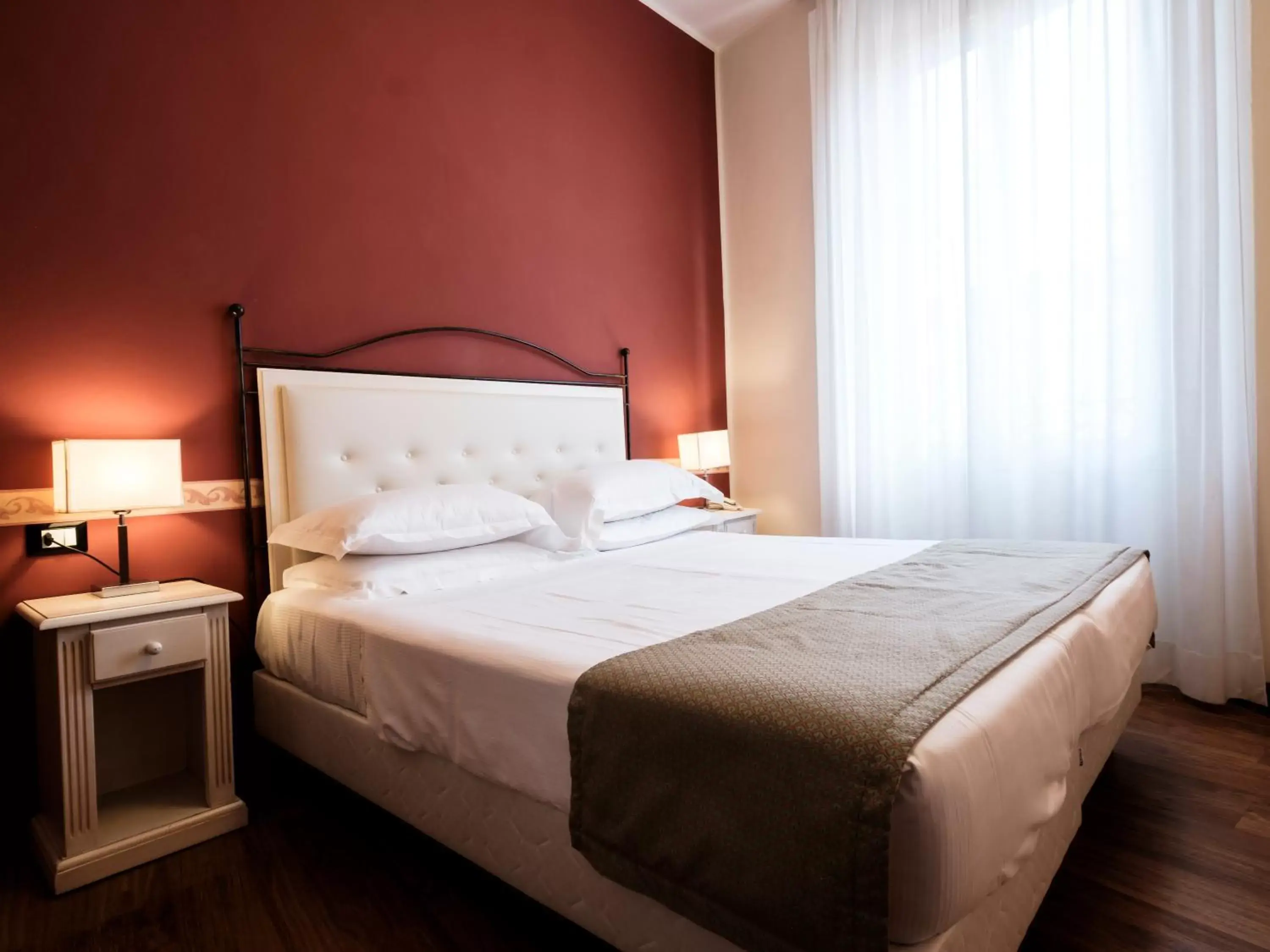 Bed in Hotel Accademia