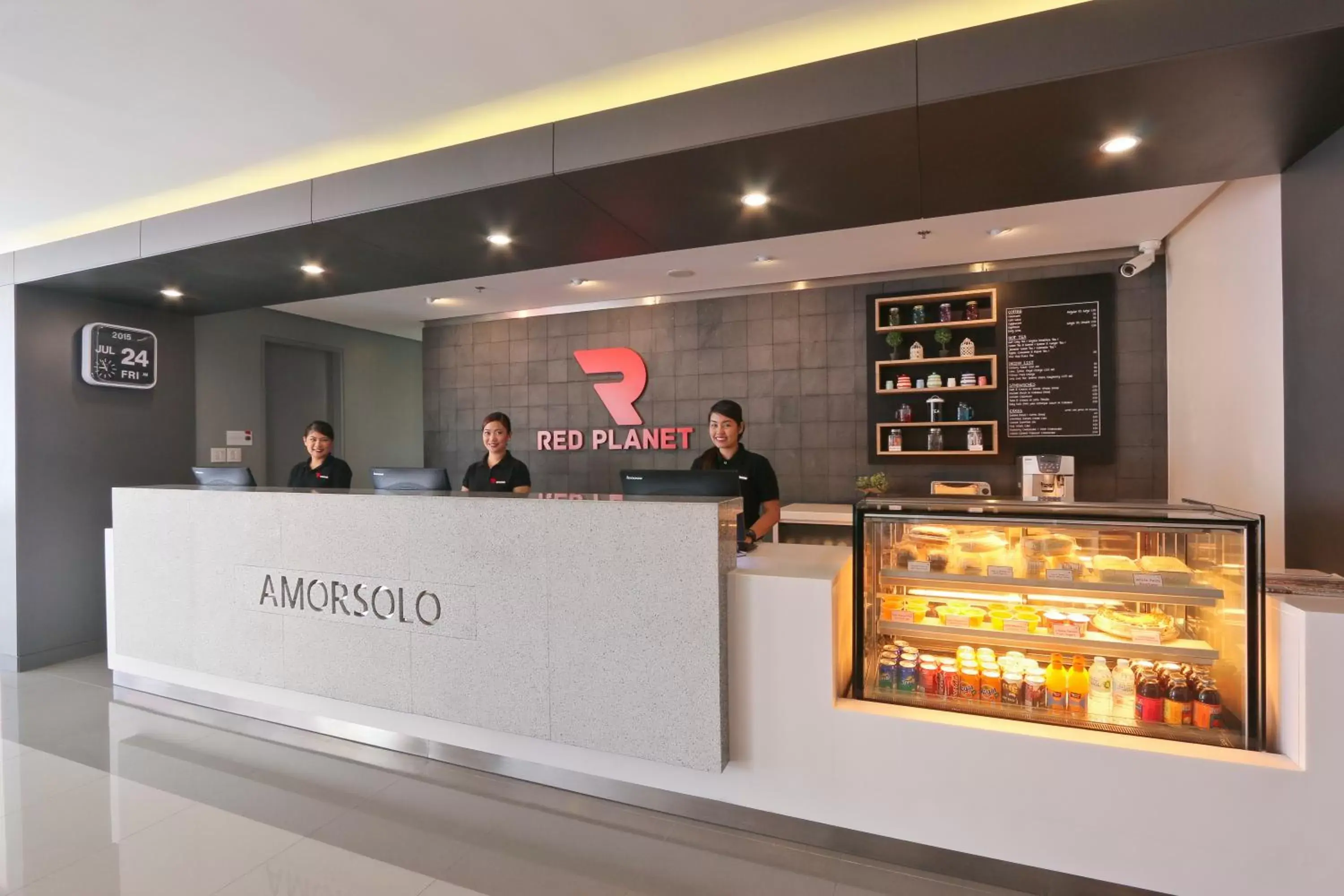 Staff, Lobby/Reception in Red Planet Makati Amorsolo