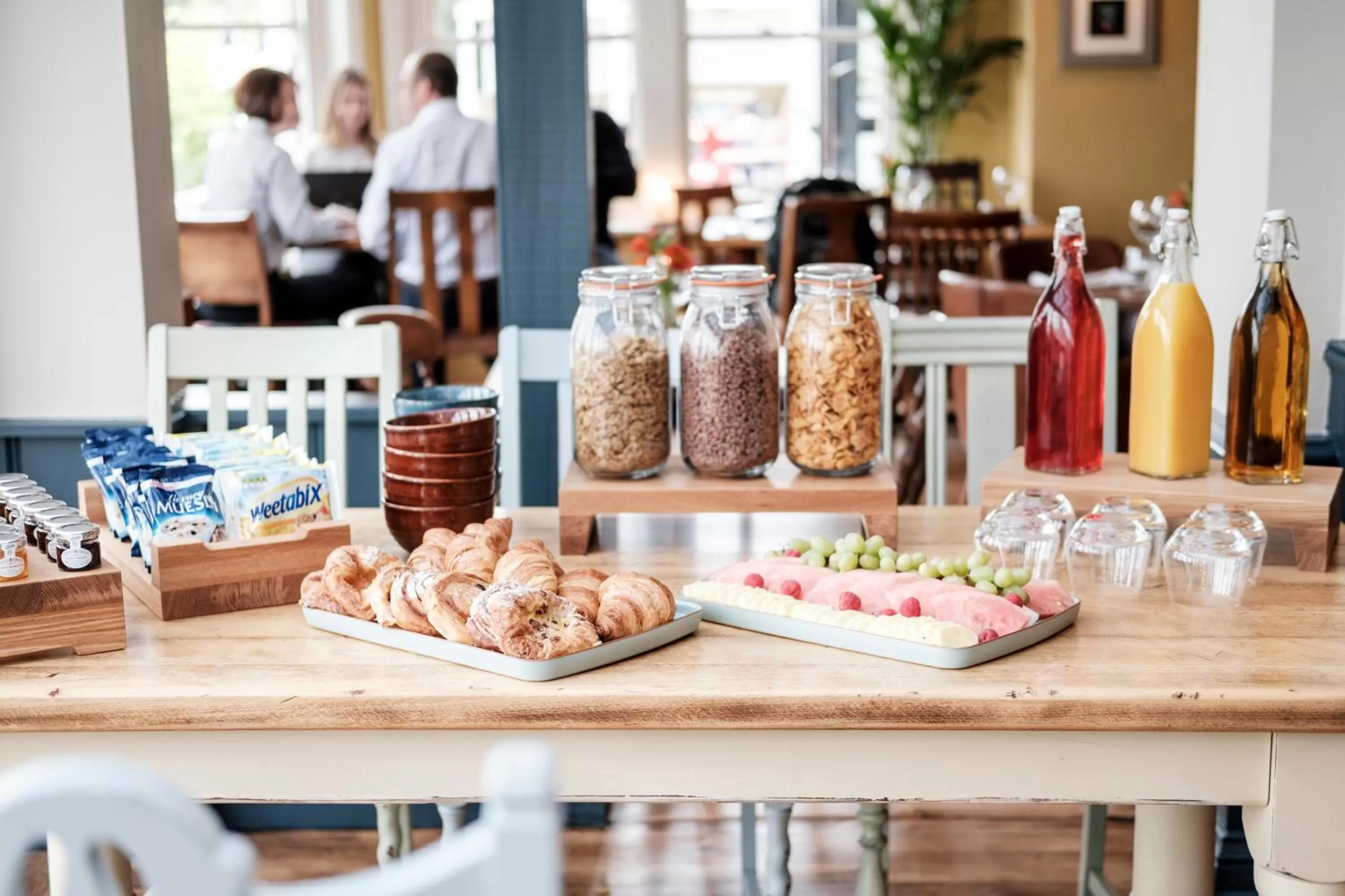 Buffet breakfast in The Swan Hotel