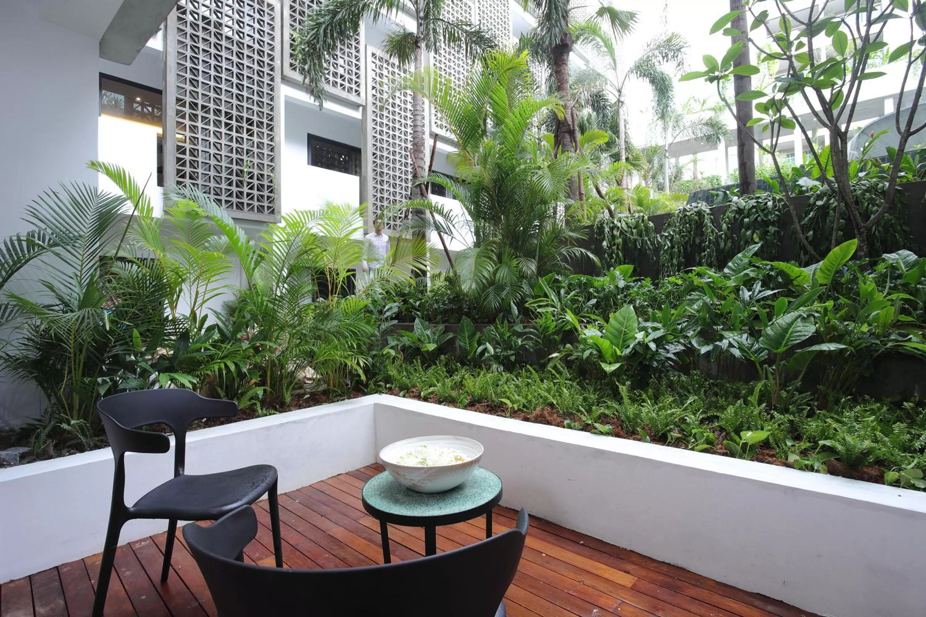 Garden in Baitong Hotel & Resort Phnom Penh