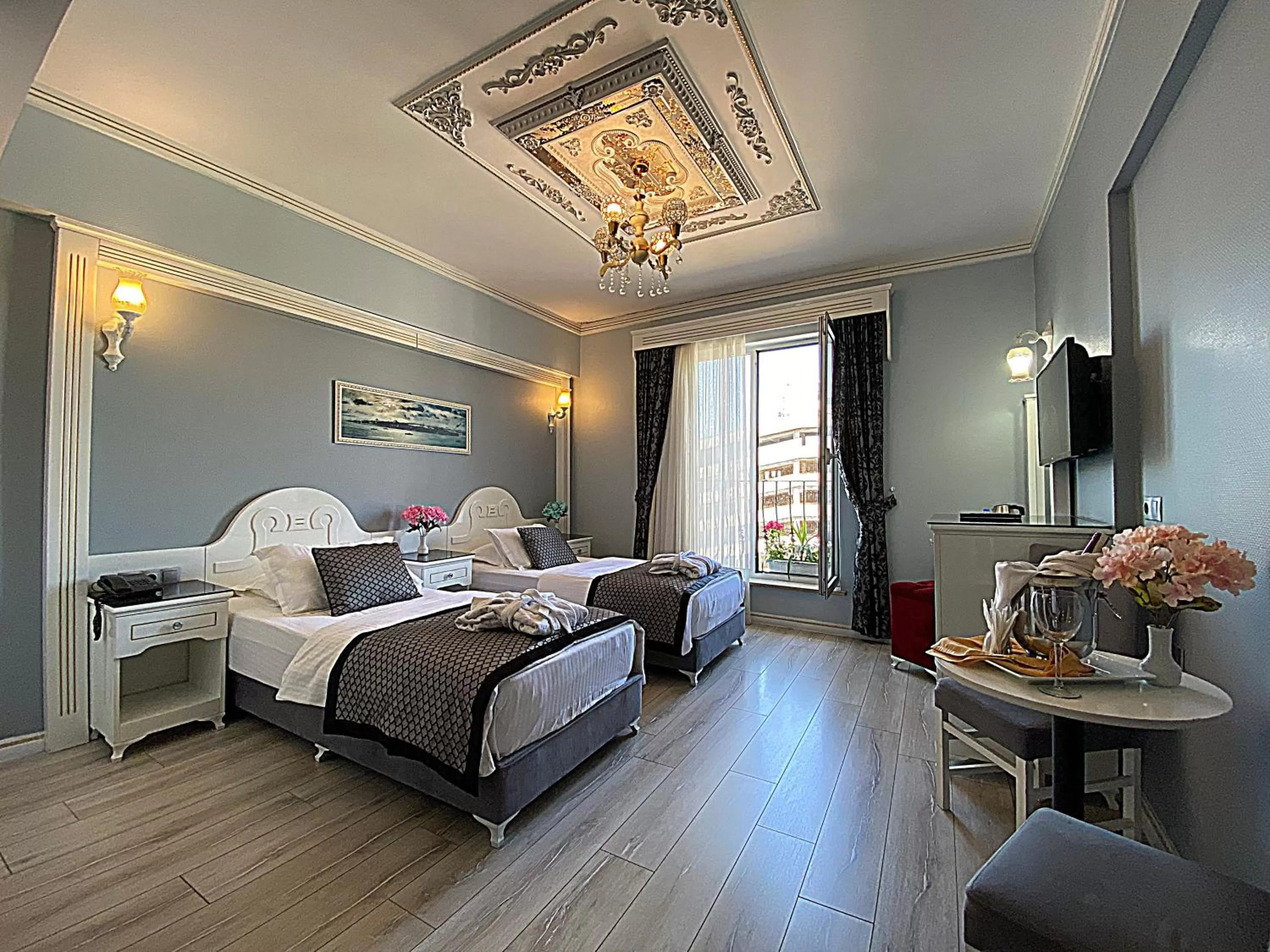 Bed in Gülhanepark Hotel & Spa