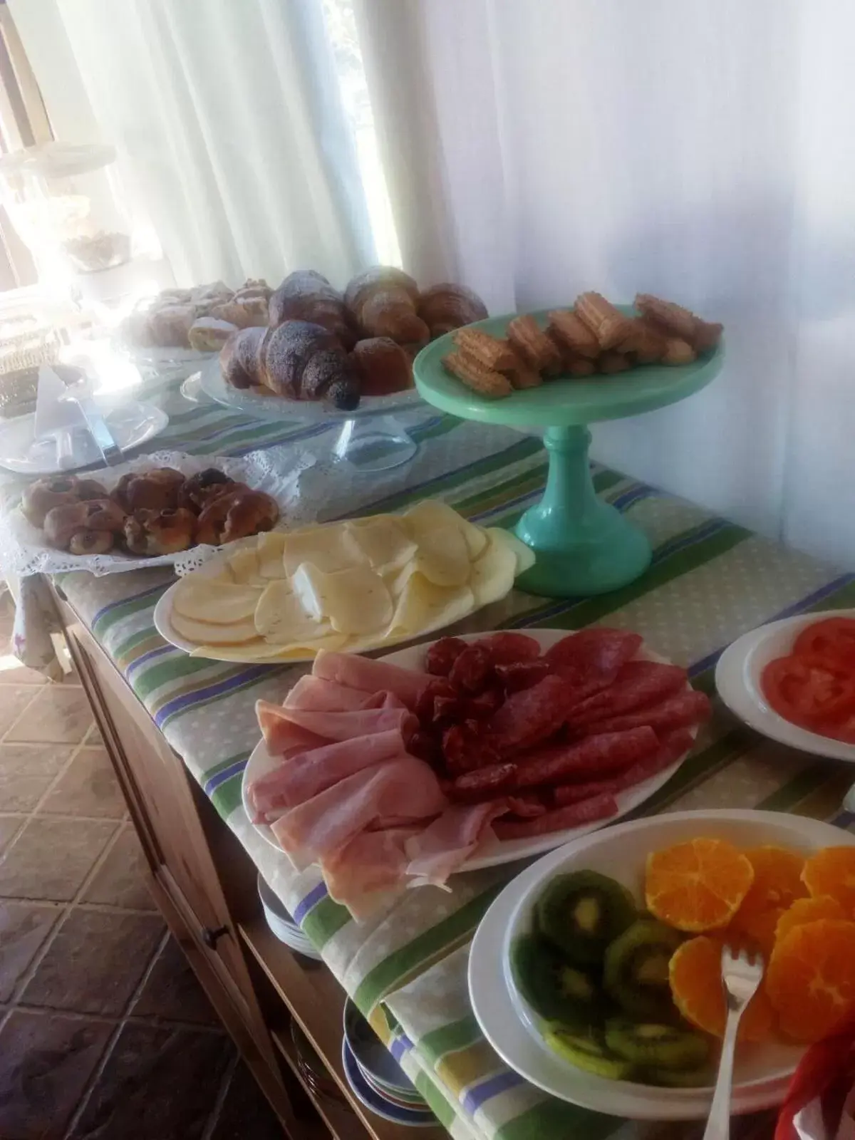 Breakfast, Food in B&B Villa del Sole Relais