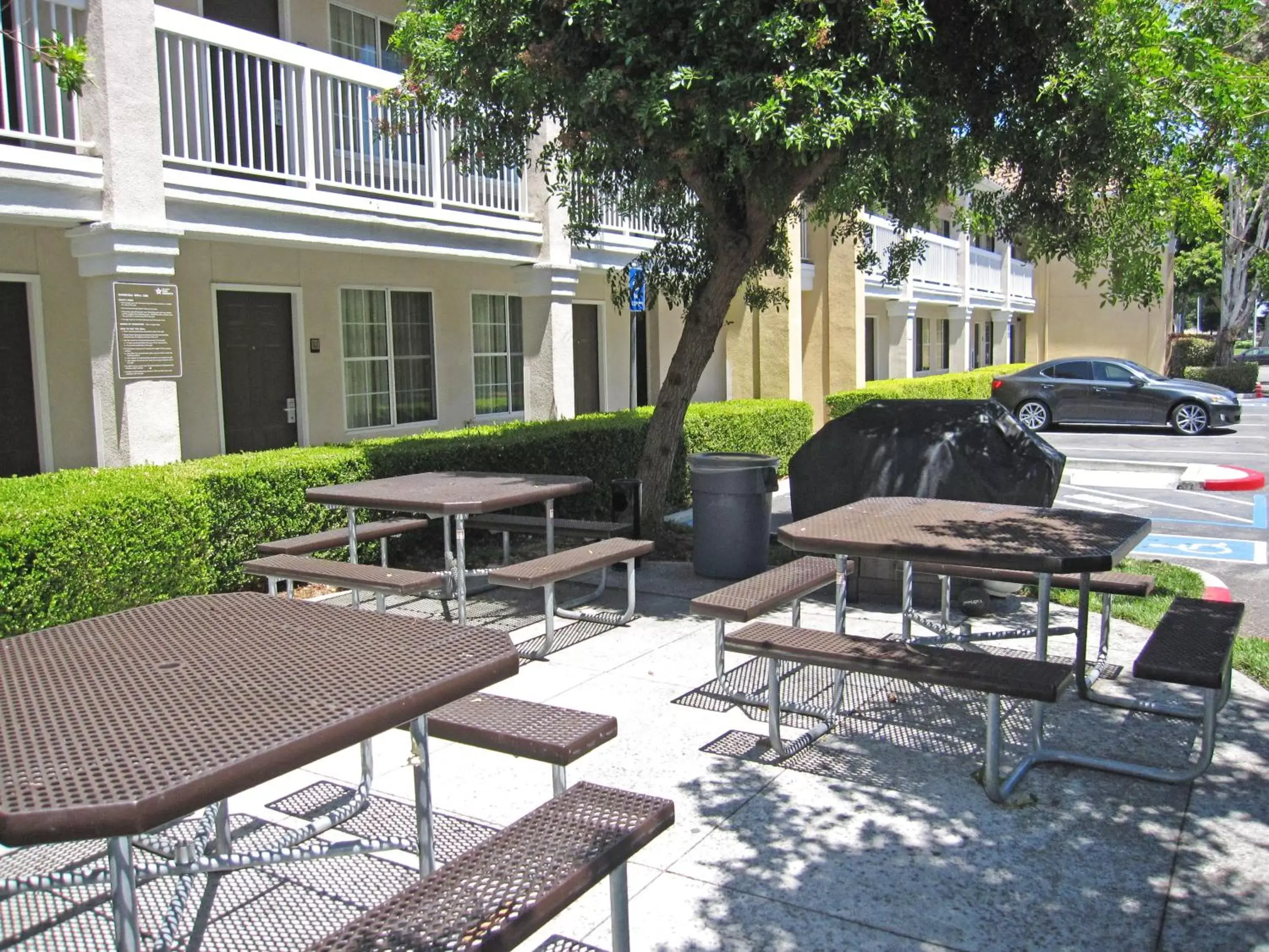 Patio in Extended Stay America Suites - San Jose - Sunnyvale