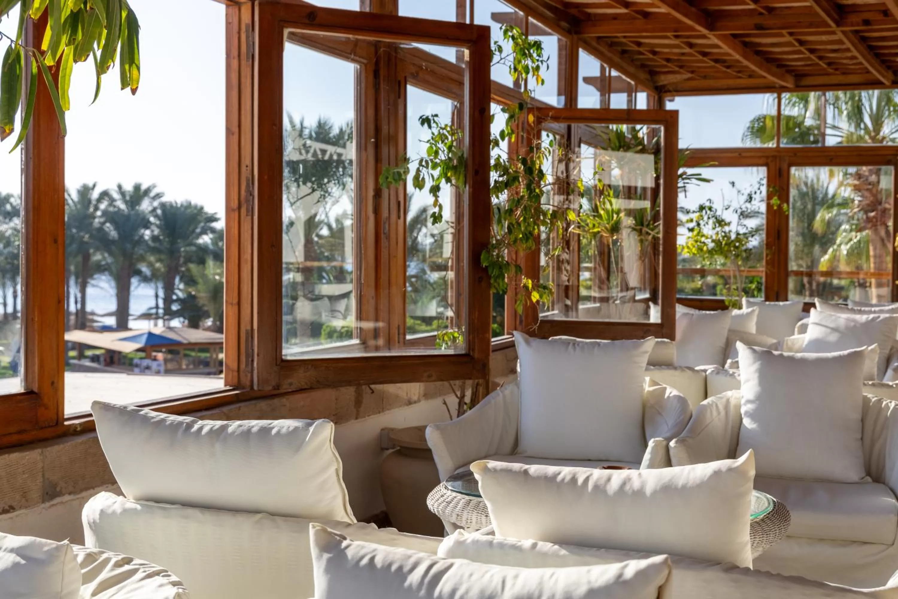 Seating area in Fort Arabesque Resort, Spa & Villas
