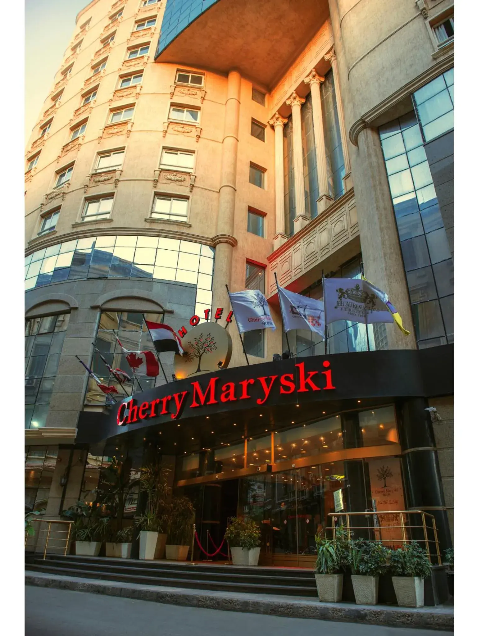 Property building in Cherry Maryski Hotel