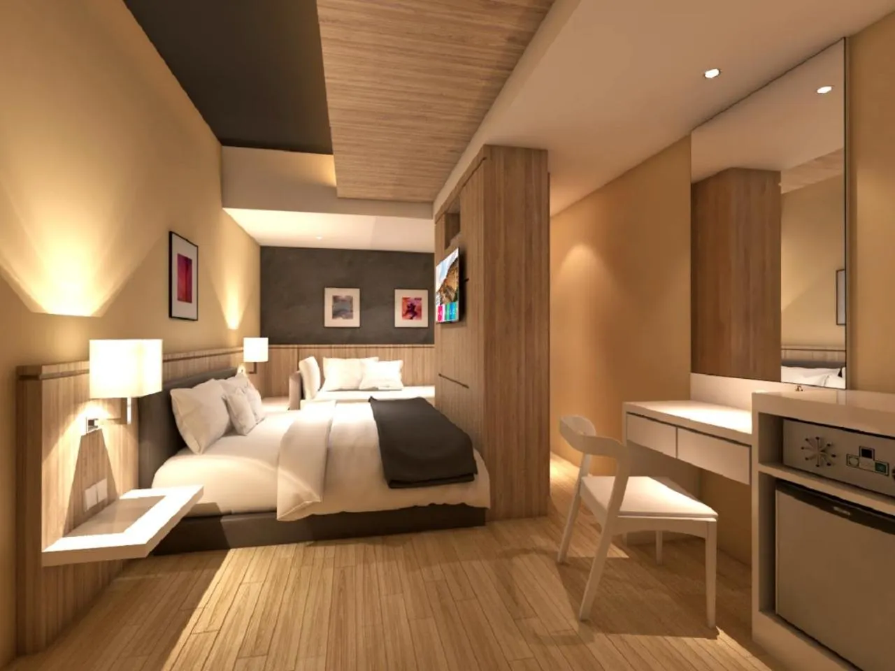 Bed in Grand Hallmark Hotel - Johor Bahru