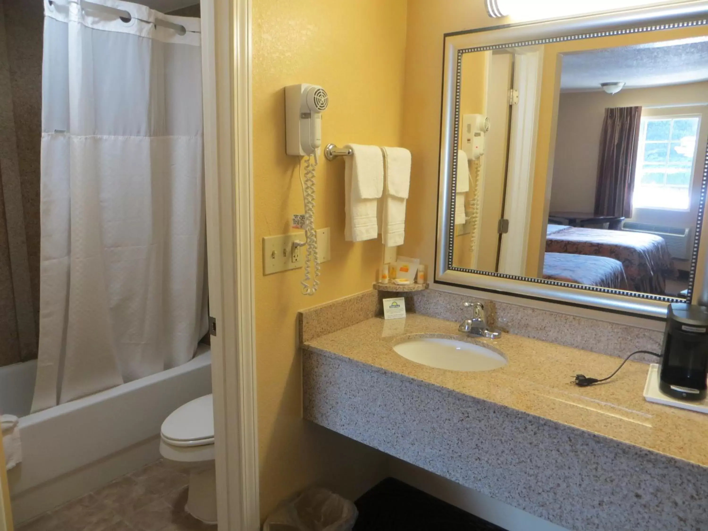 Bathroom in Days Inn by Wyndham Canton