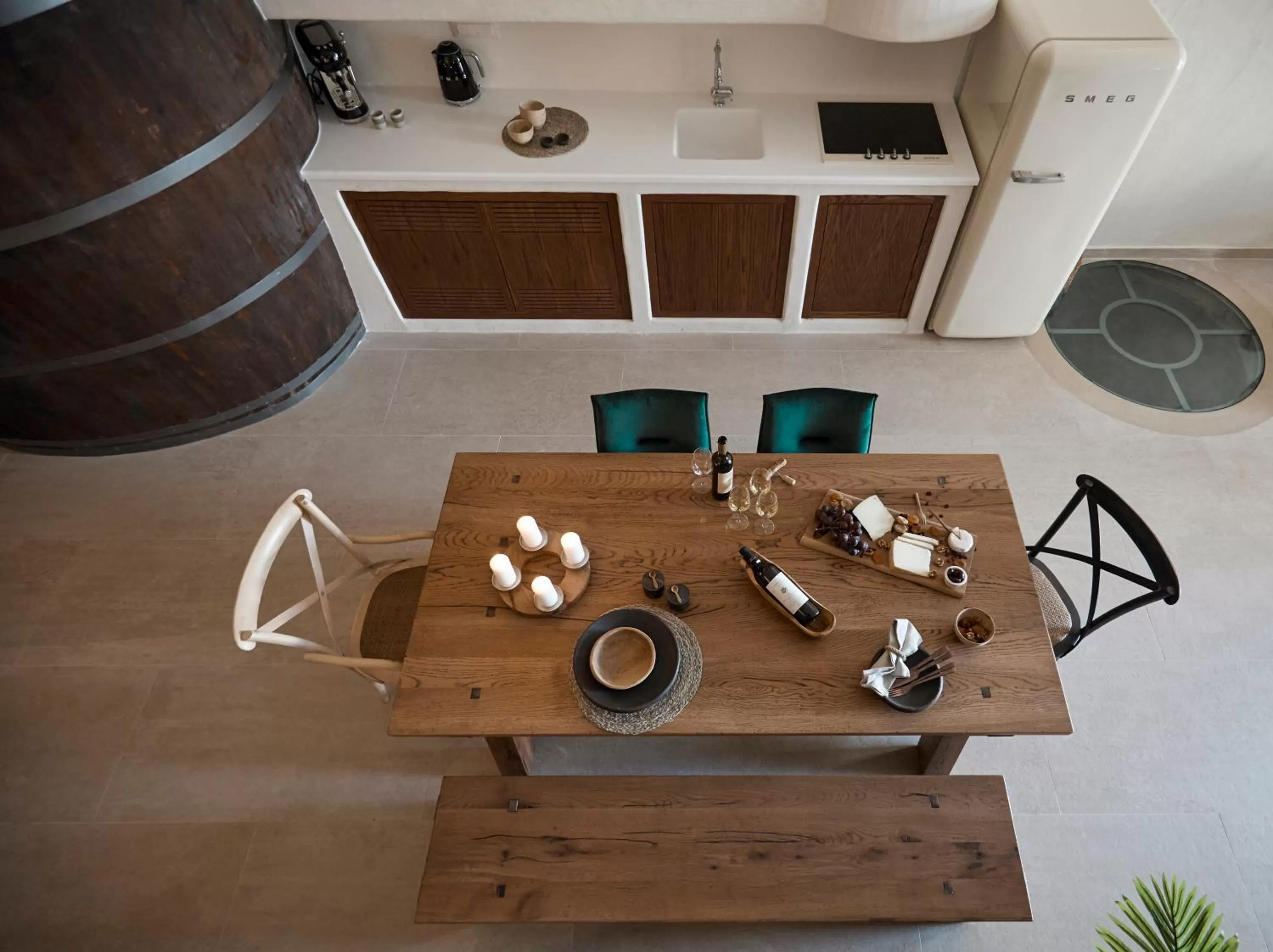Dining area in Winery Hotel 1870