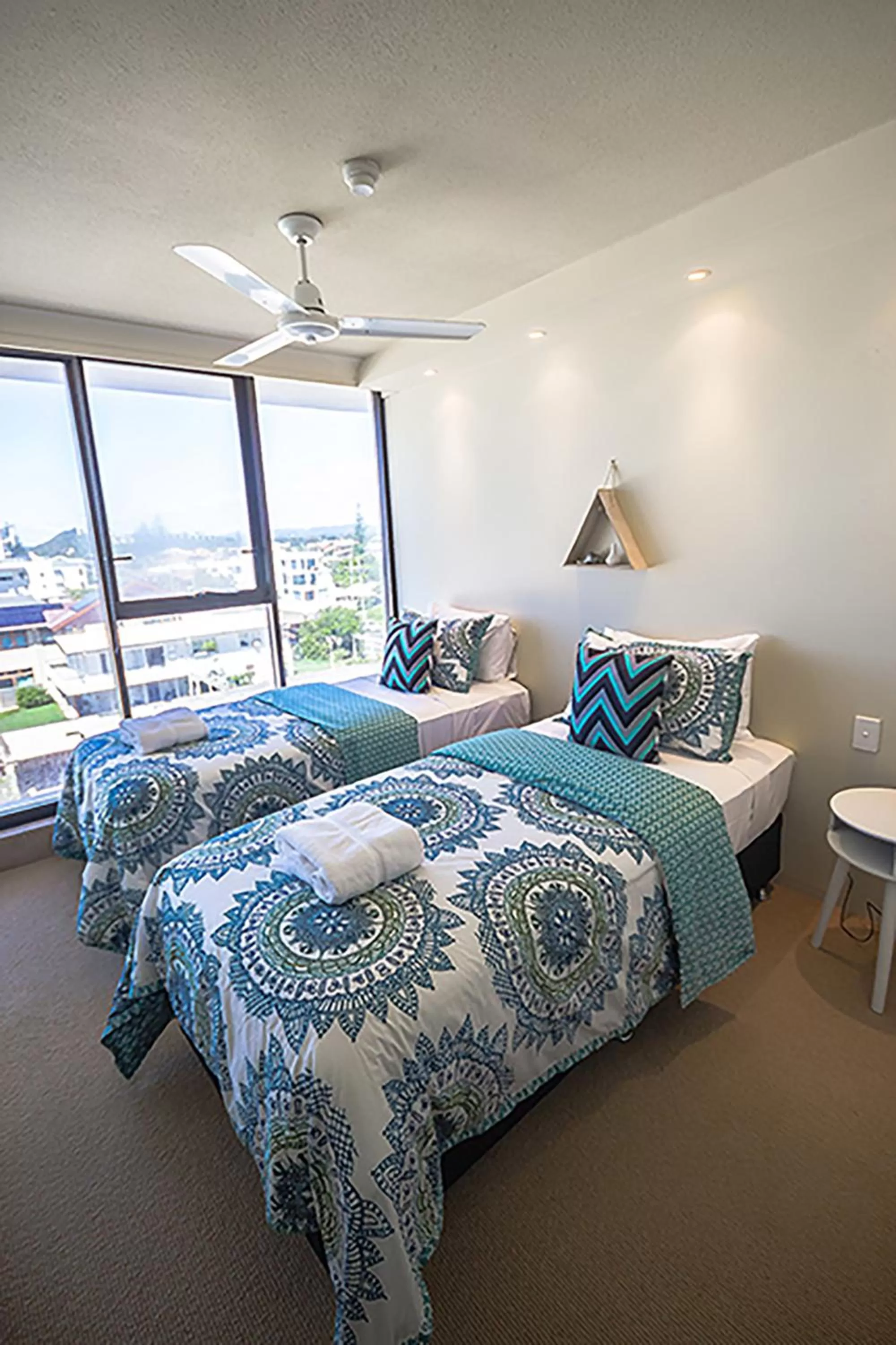 Bedroom, Bed in Albatross North Apartments