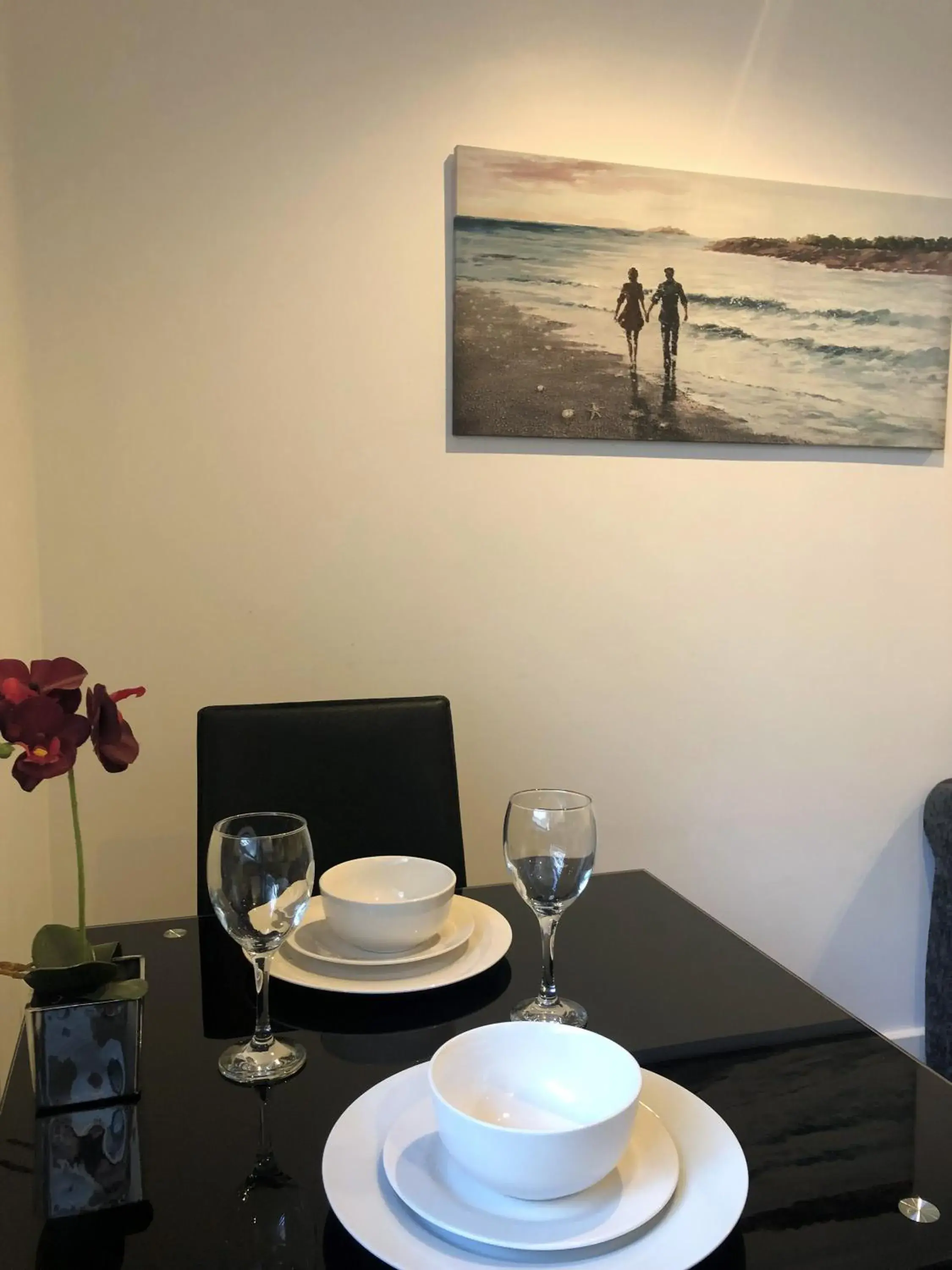 Seating area, Dining Area in FoxHouse Studio Apartments