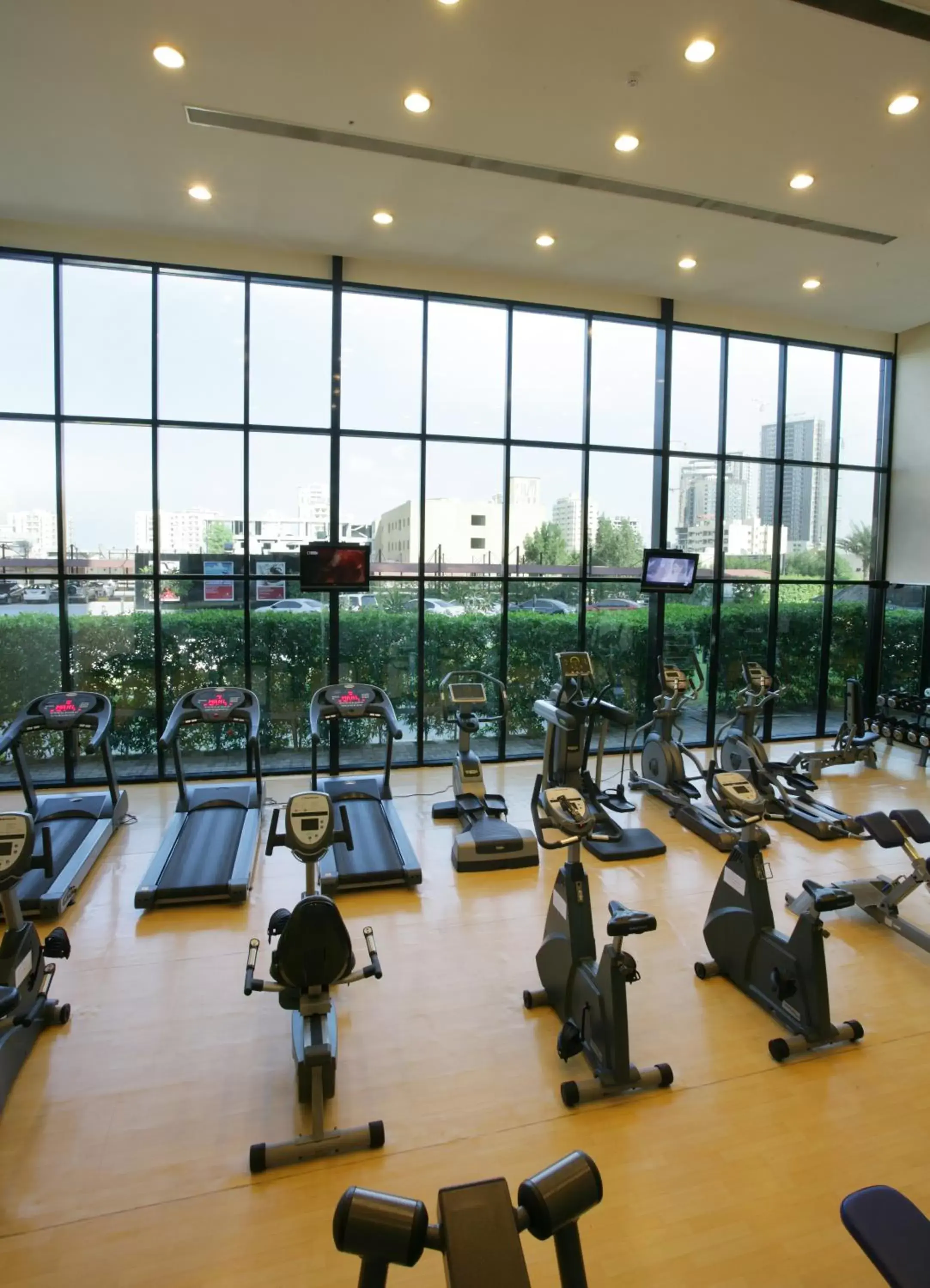 Fitness centre/facilities in Ramada Hotel & Suites by Wyndham Ajman Fitness centre/facilities in Ramada Hotel & Suites by Wyndham Ajman