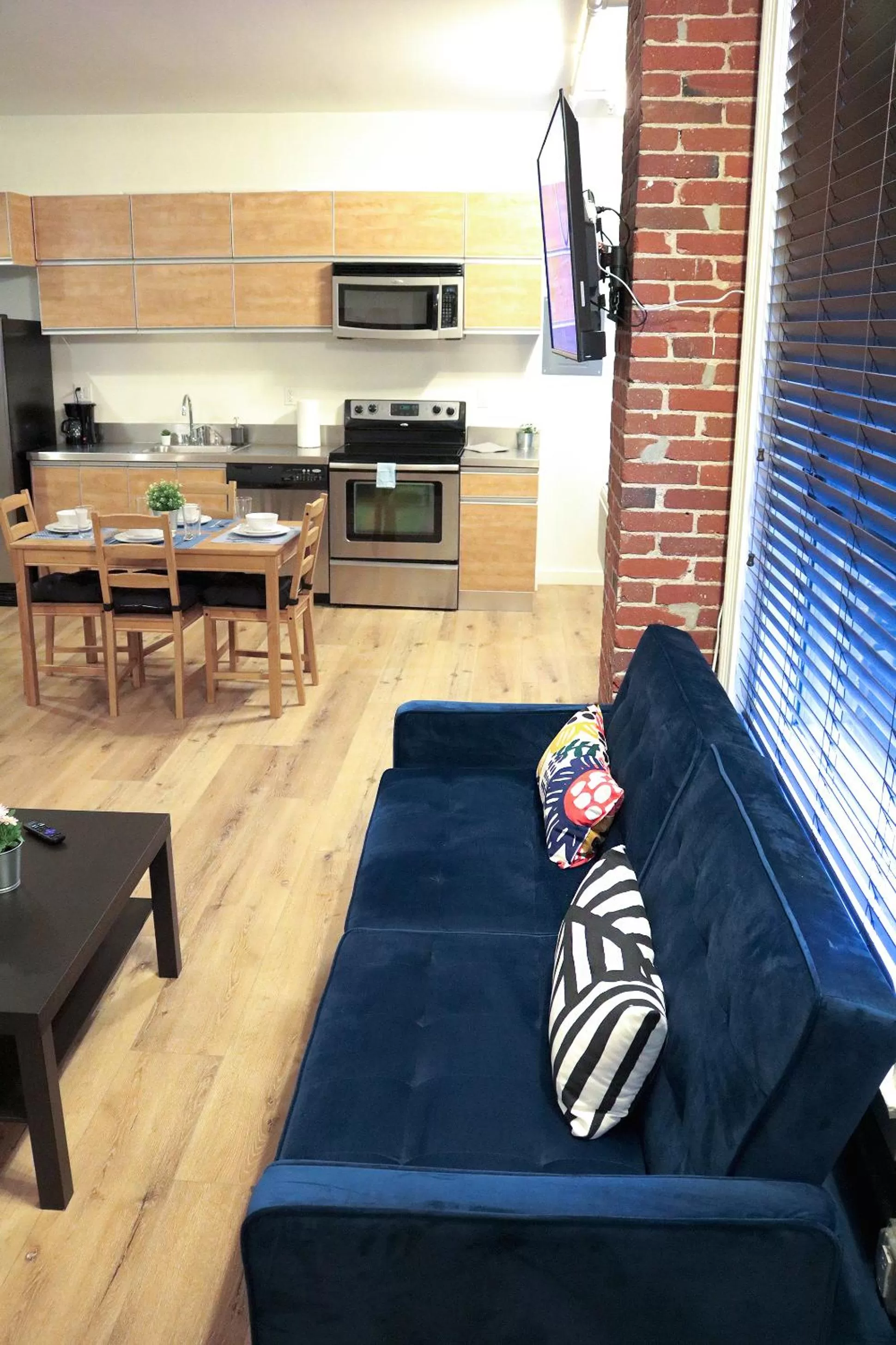 Seating Area in The Haas Suites