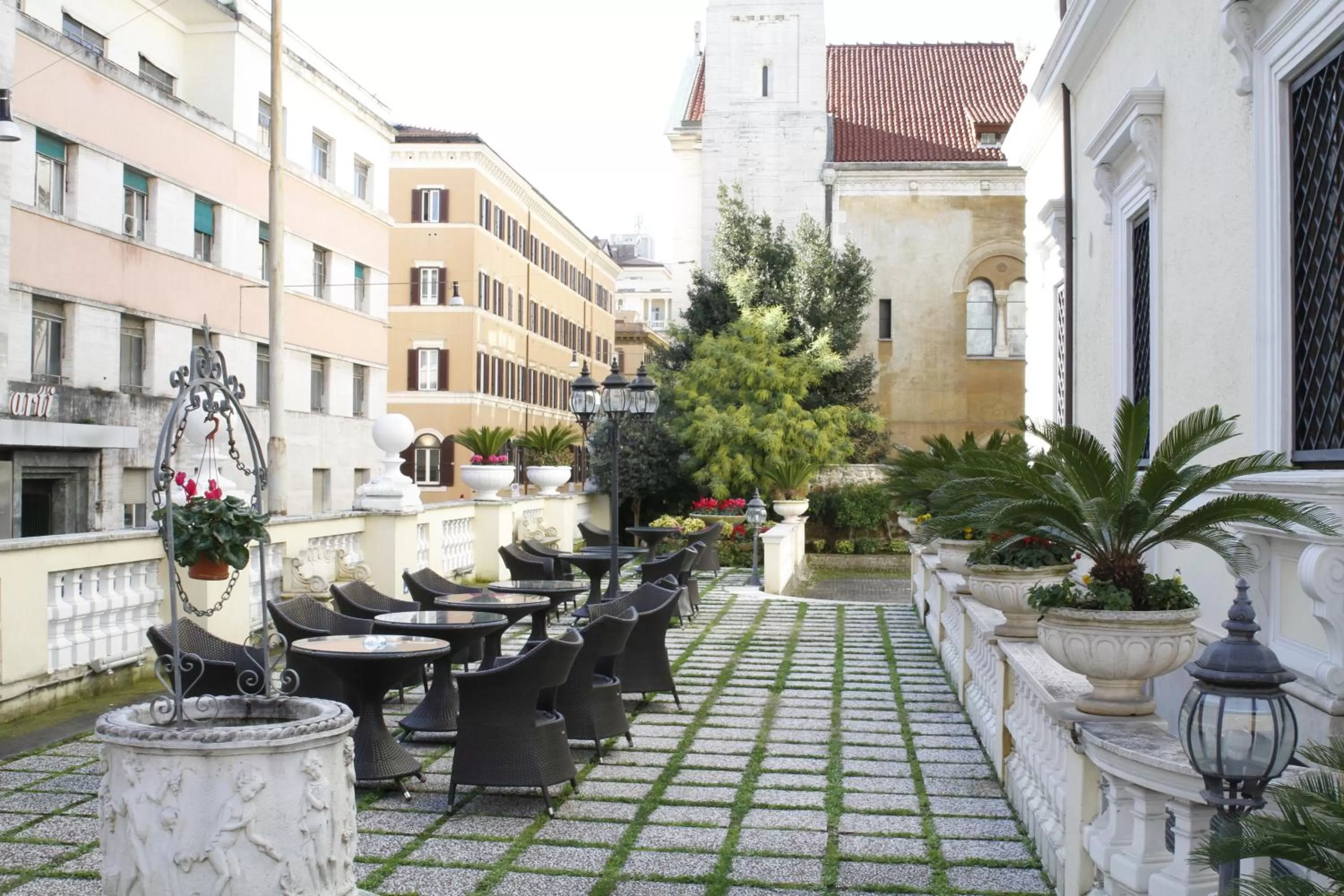 Balcony/Terrace in Hotel Villa Pinciana