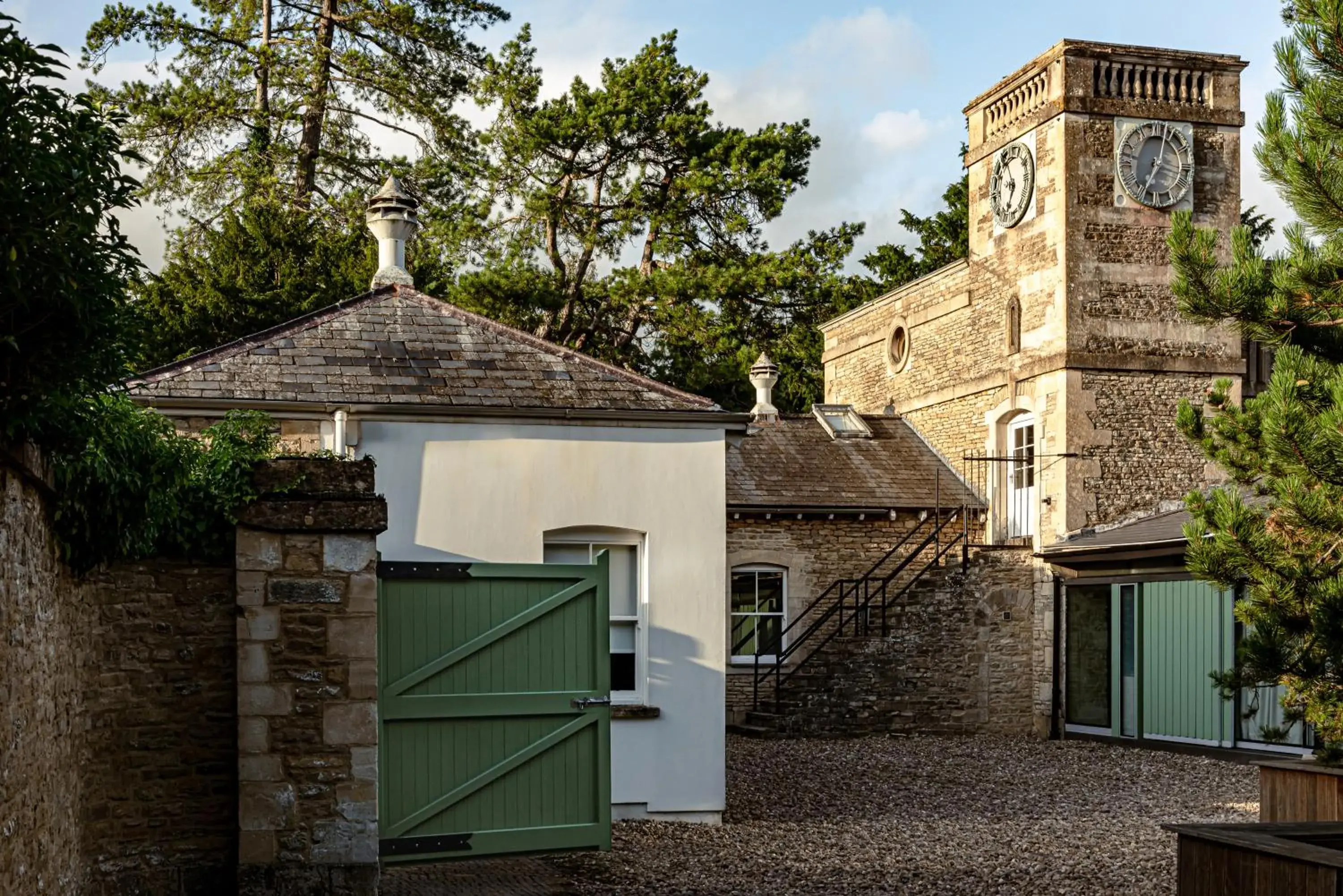 Landmark view, Property Building in Cowley Manor Hotel