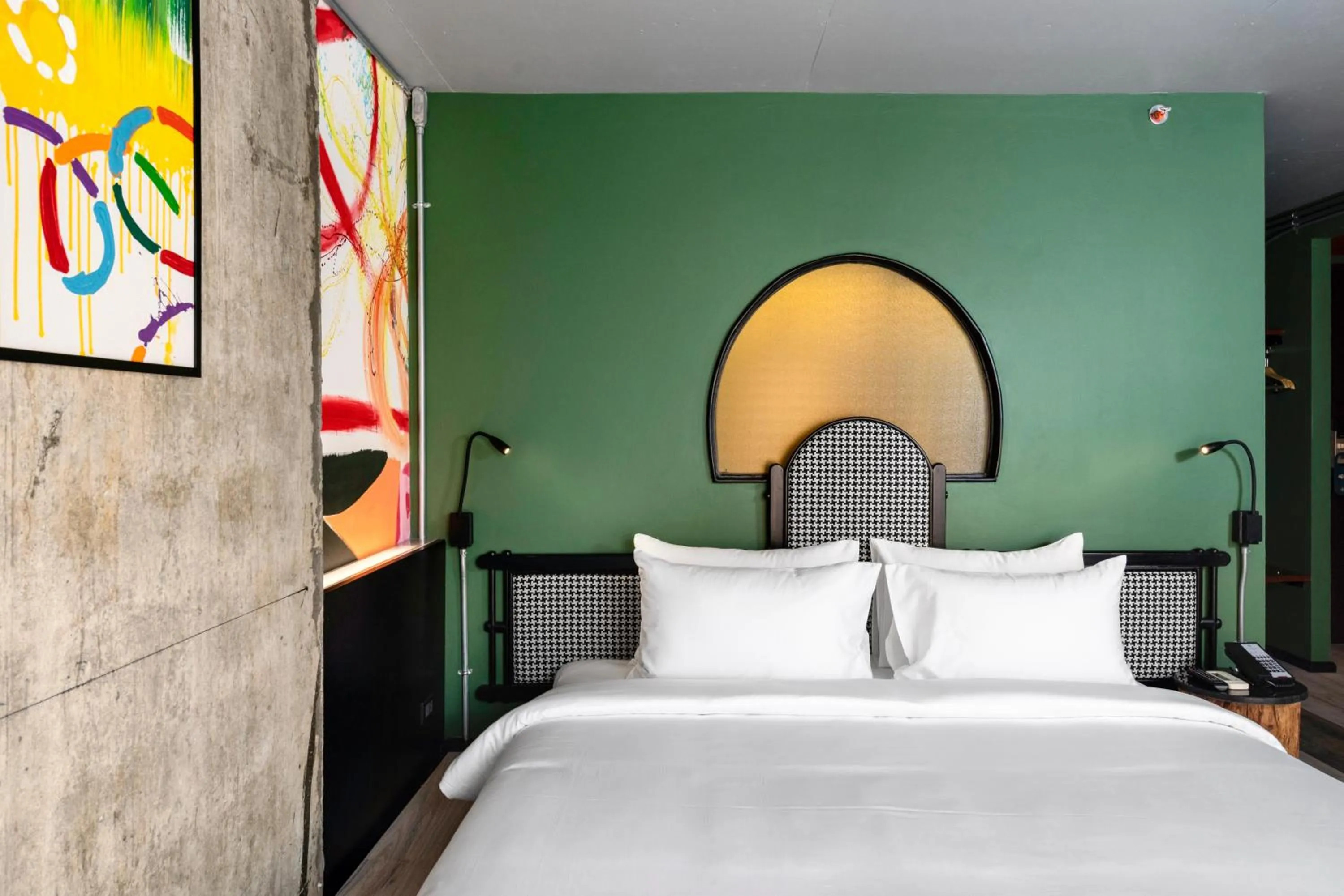 Bed in MeStyle Museum Hotel