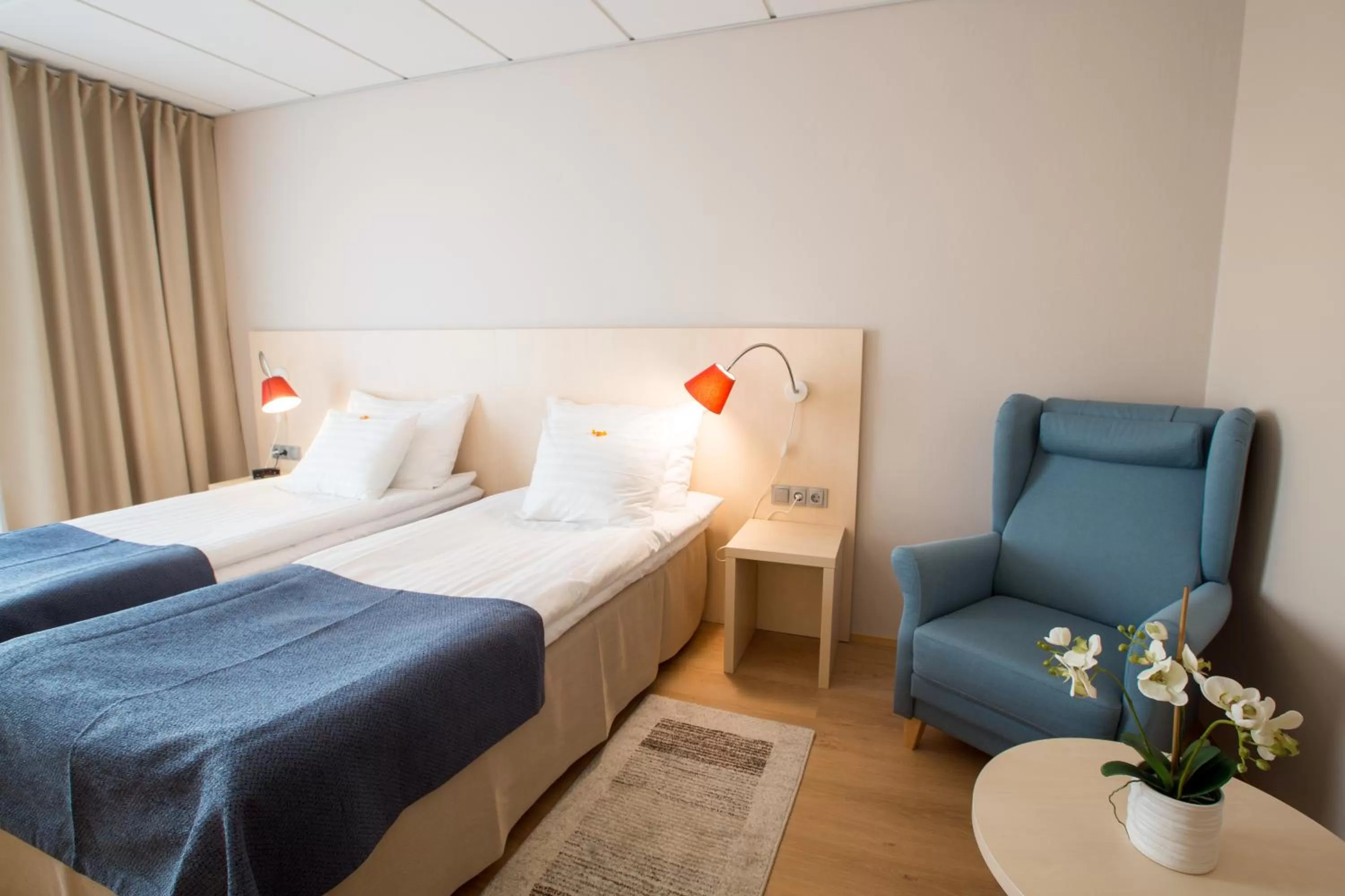 Bedroom, Bed in Viimsi Spa & Waterpark