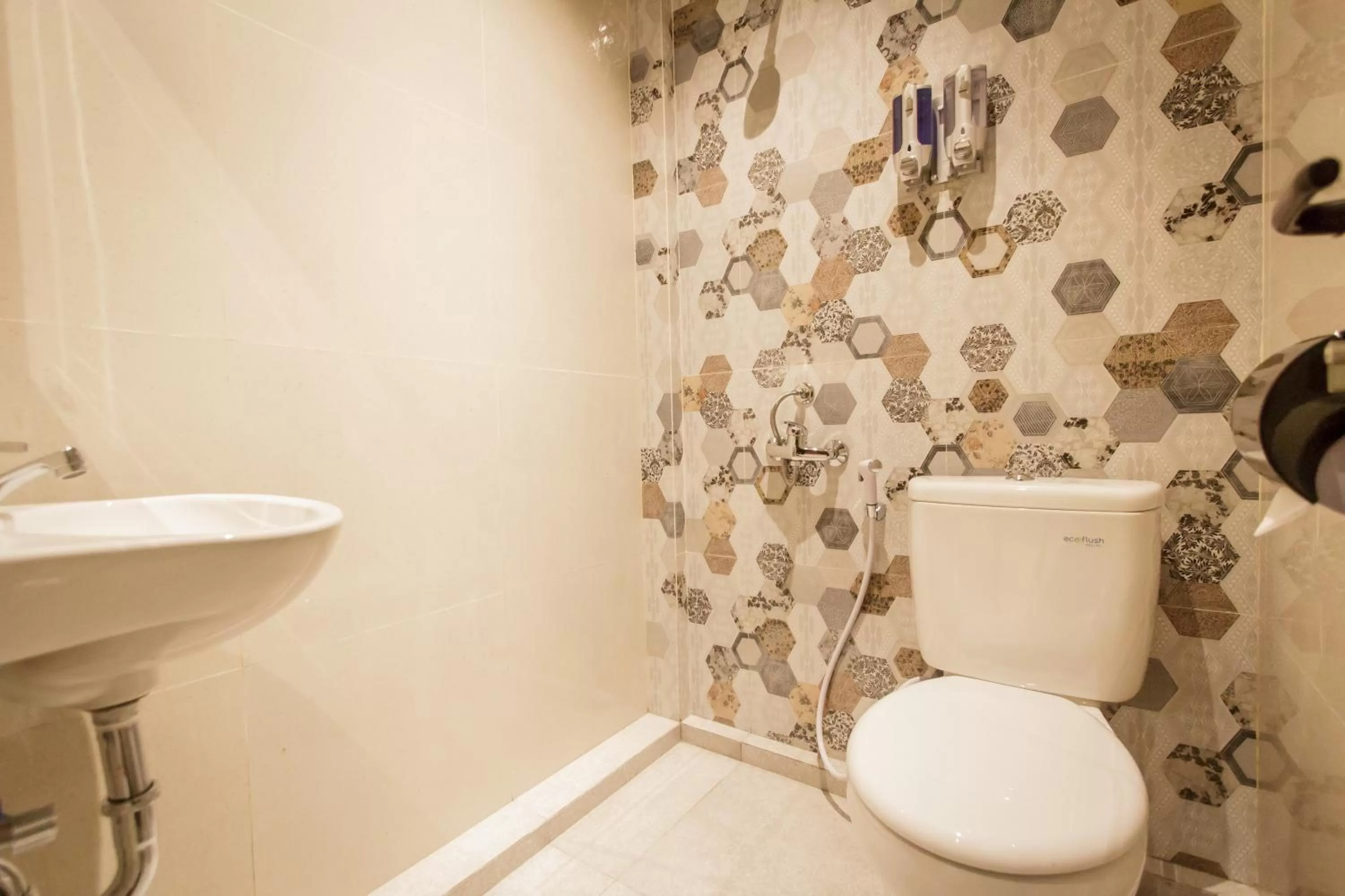 Bathroom in Angkul Angkul Segara Beach Kuta by Kamara