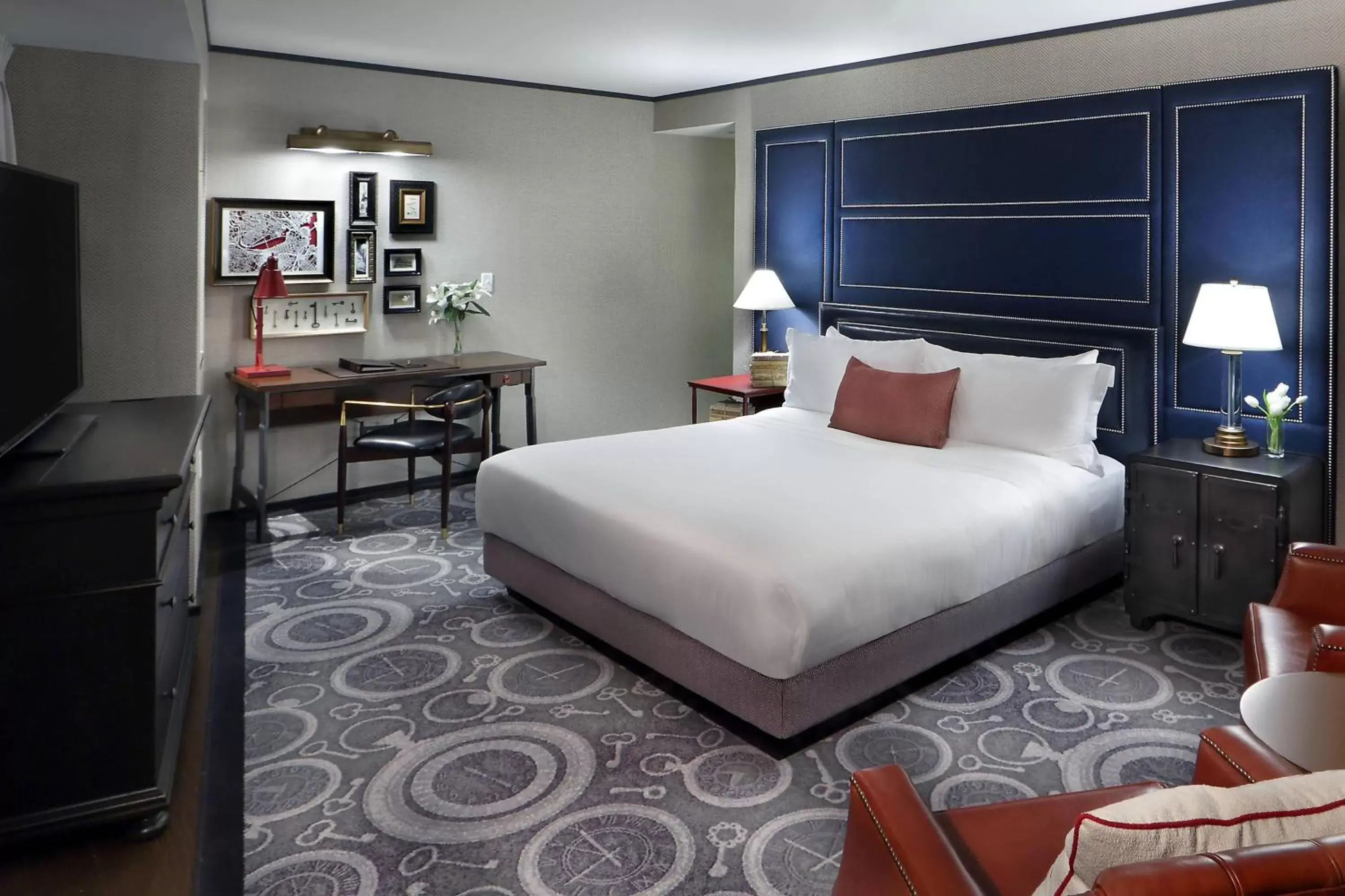 Bedroom, Bed in The Liberty, a Luxury Collection Hotel, Boston