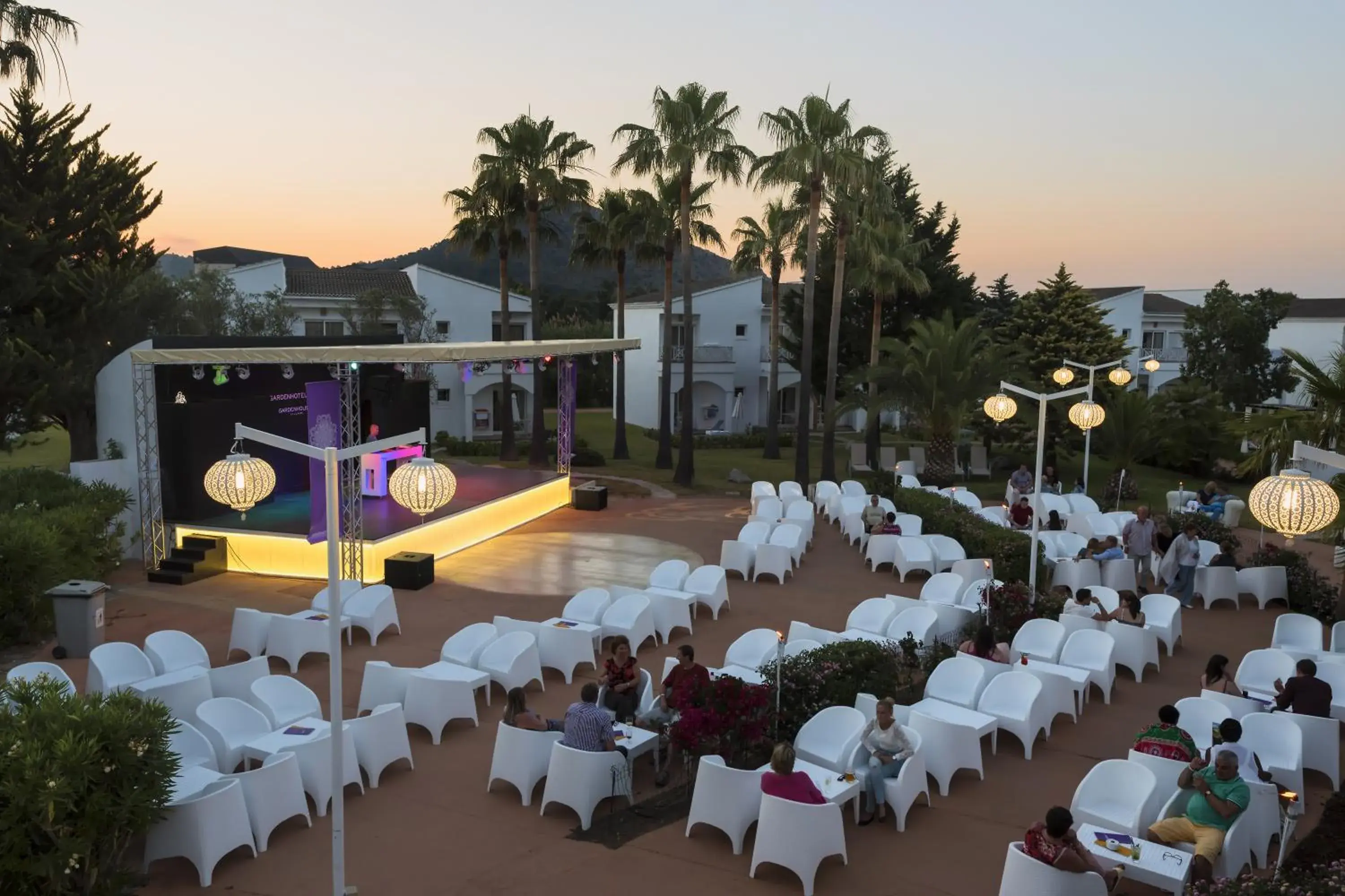 Evening entertainment in Garden Holiday Village - Adults Only