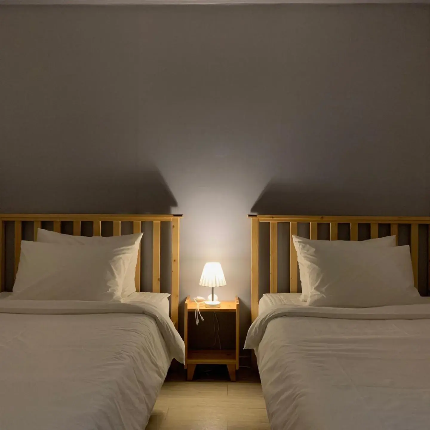 Twin Room in Hostel Espace Twin Room in Hostel Espace