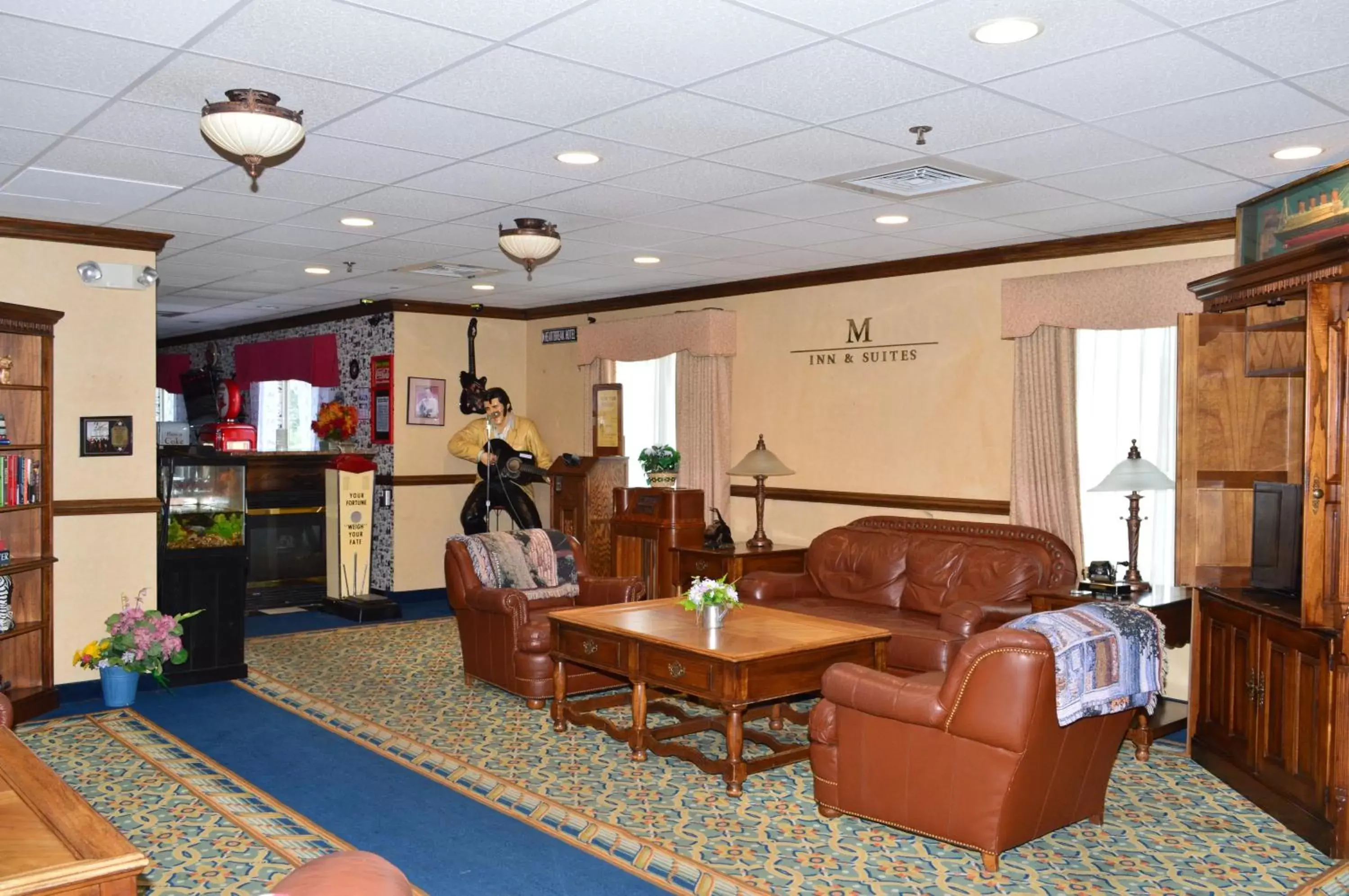 Lobby/Reception in Manchester Inn & Suites