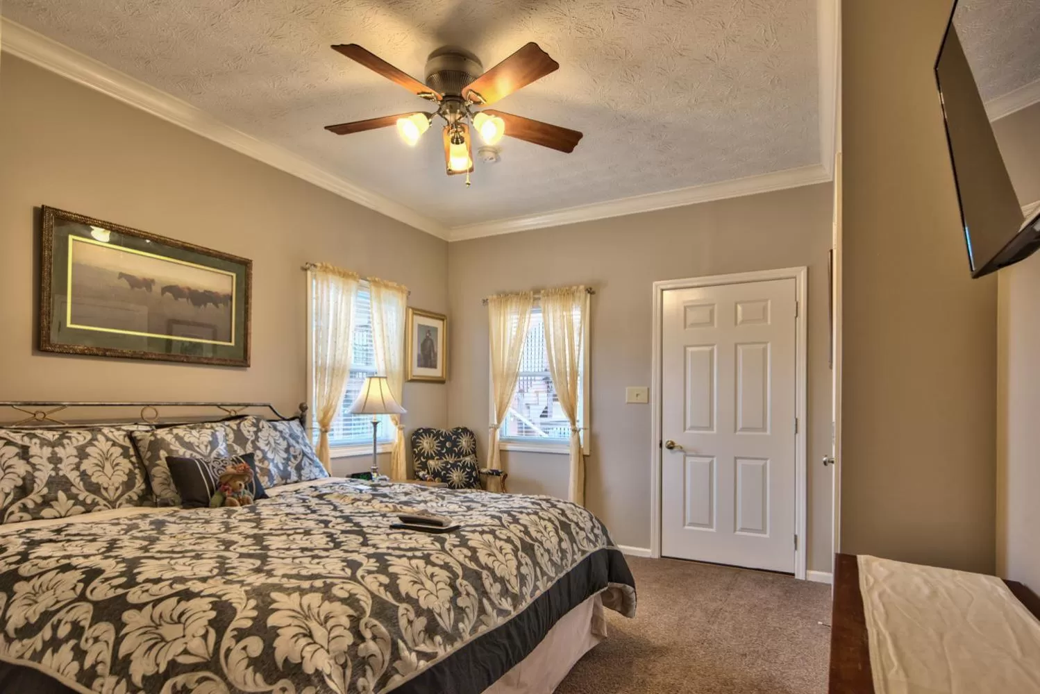 Bed in Southern Cross Guest Ranch