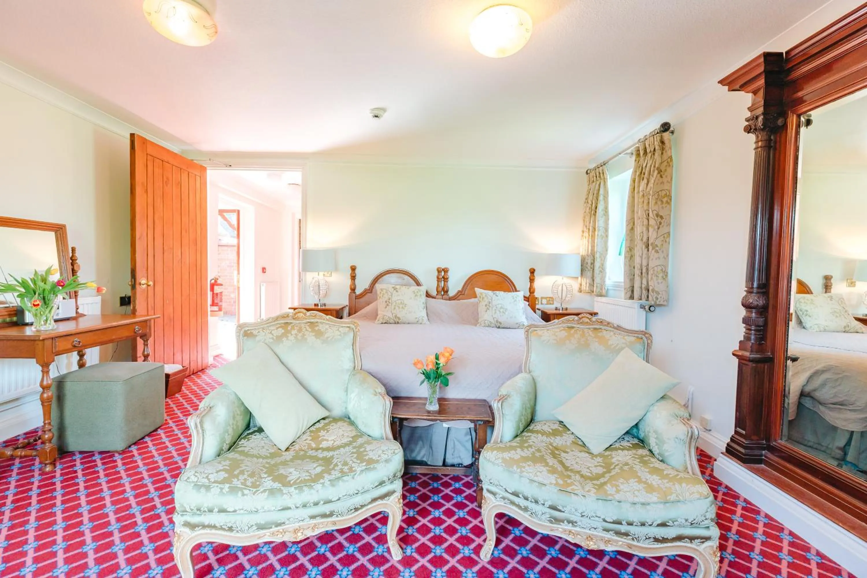 Bedroom, Bed in The Old Vicarage