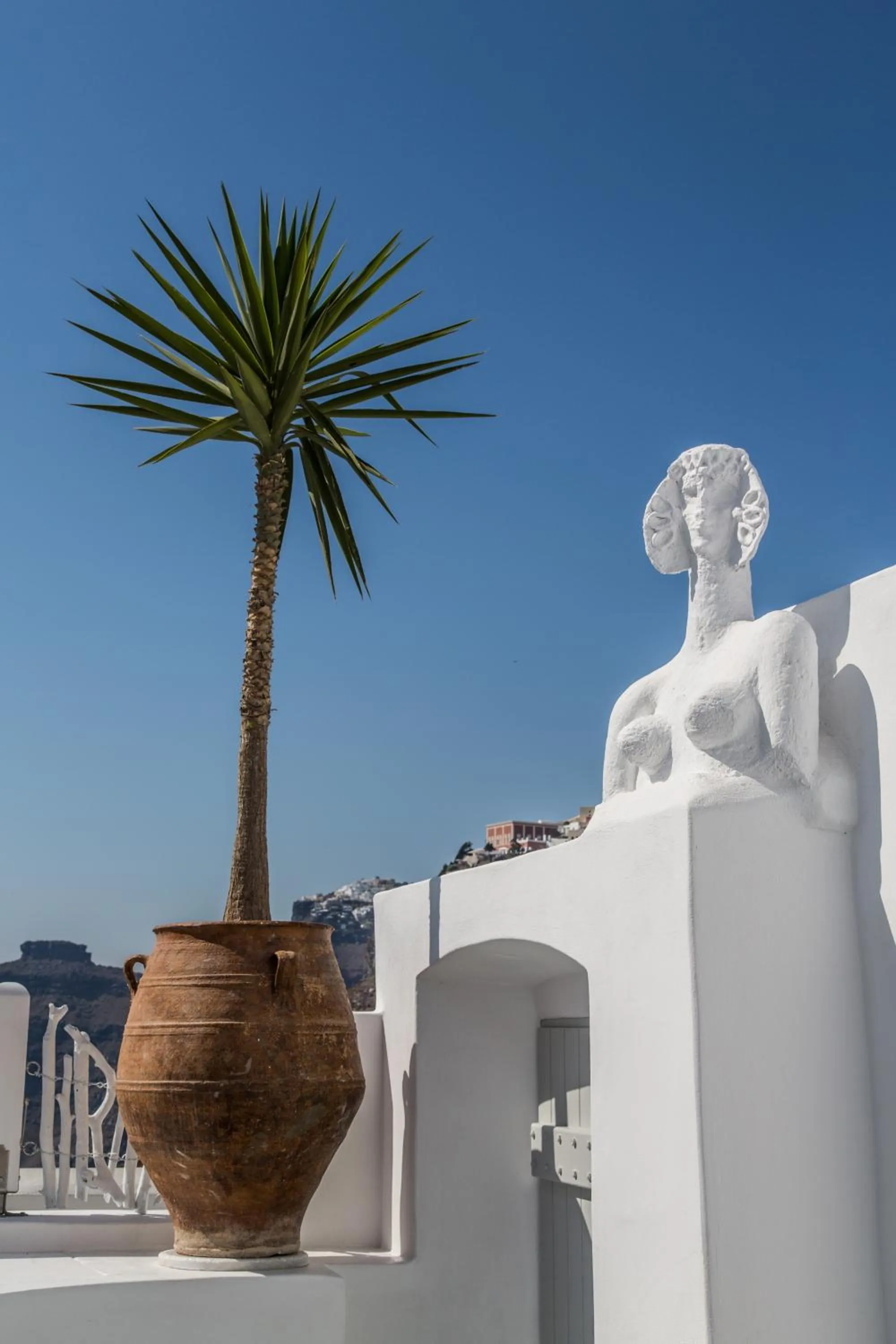 Facade/entrance in Trieris Villa & Suites