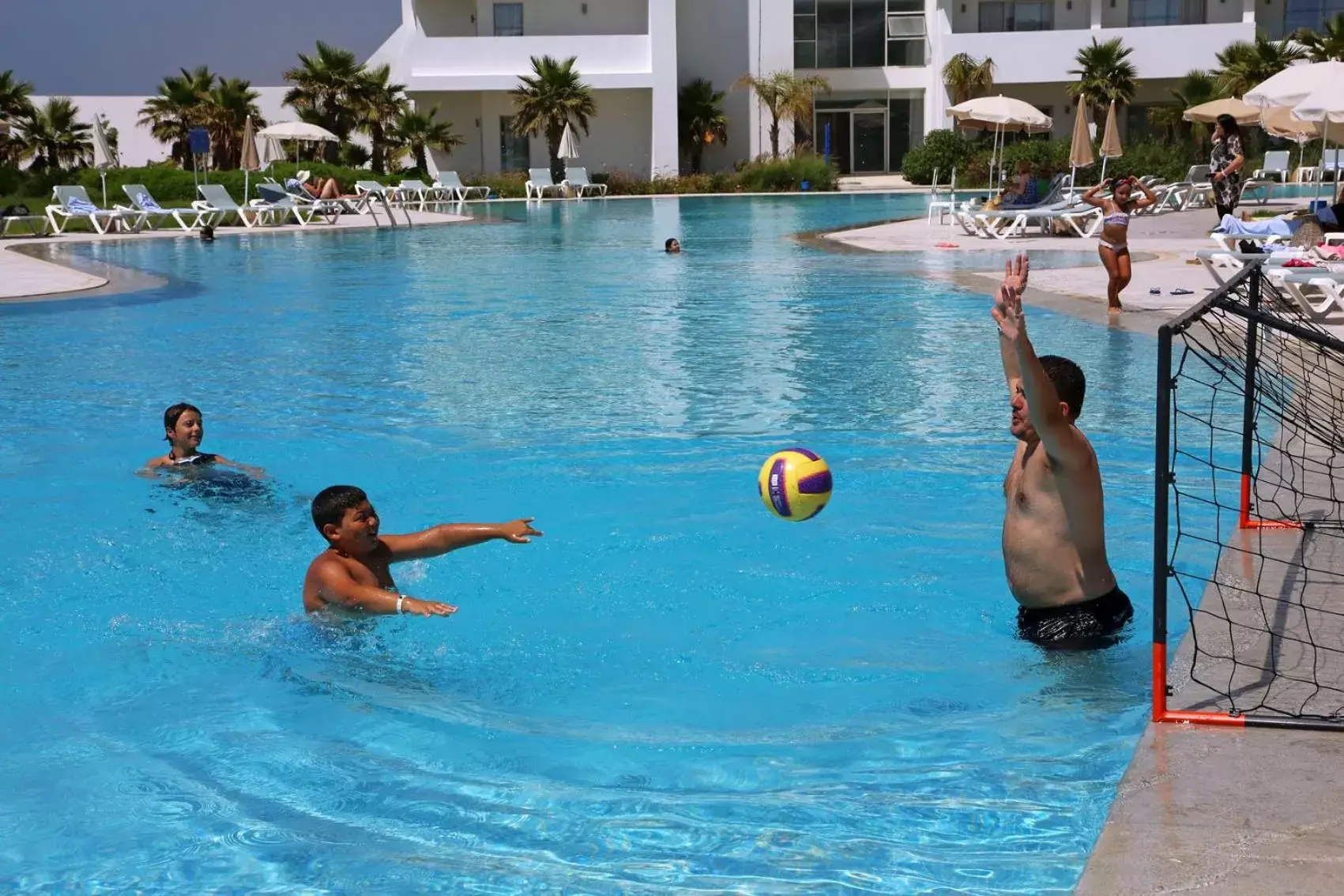People, Swimming Pool in Lixus Beach Resort - All In