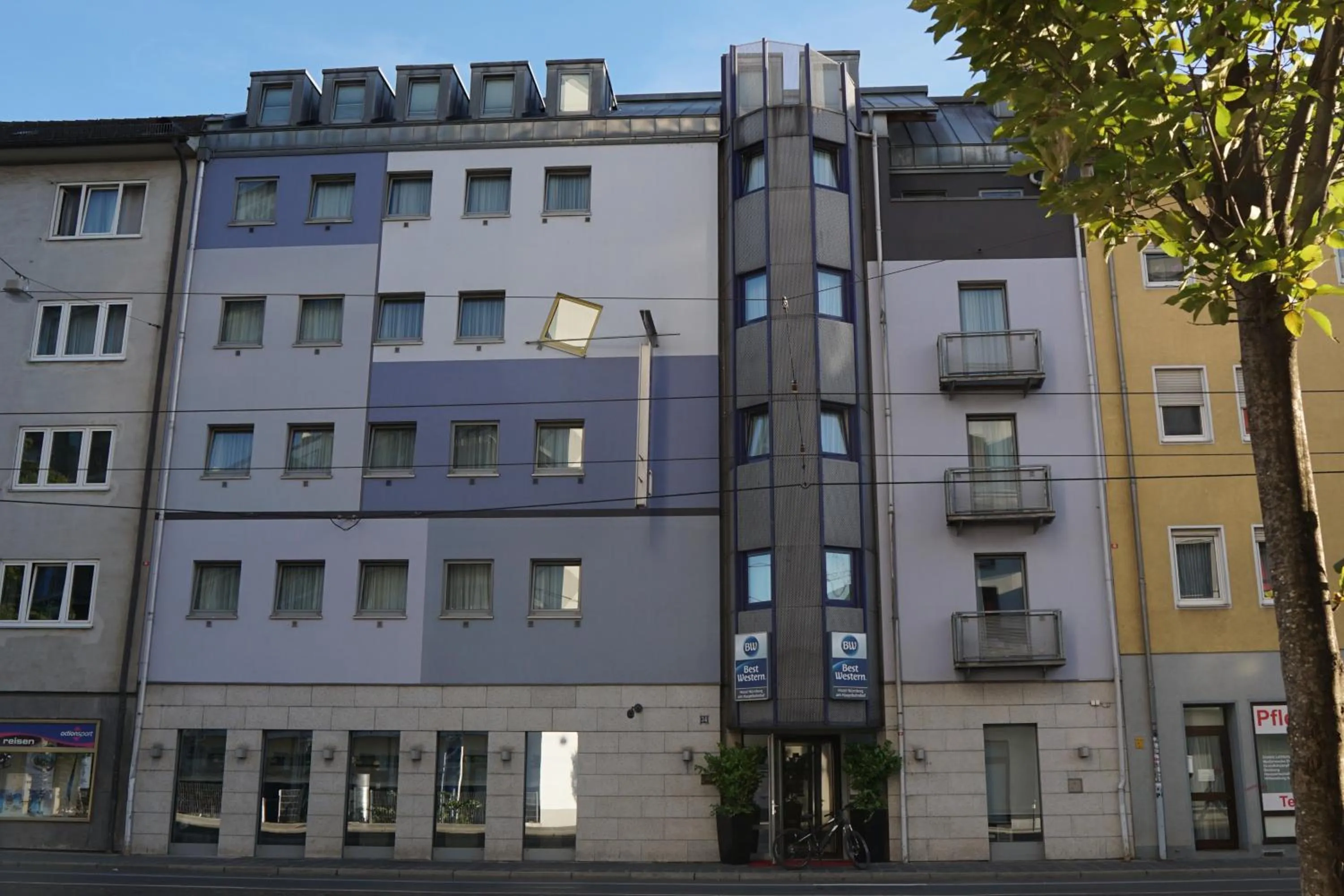 Facade/entrance in Best Western Hotel Nürnberg am Hauptbahnhof