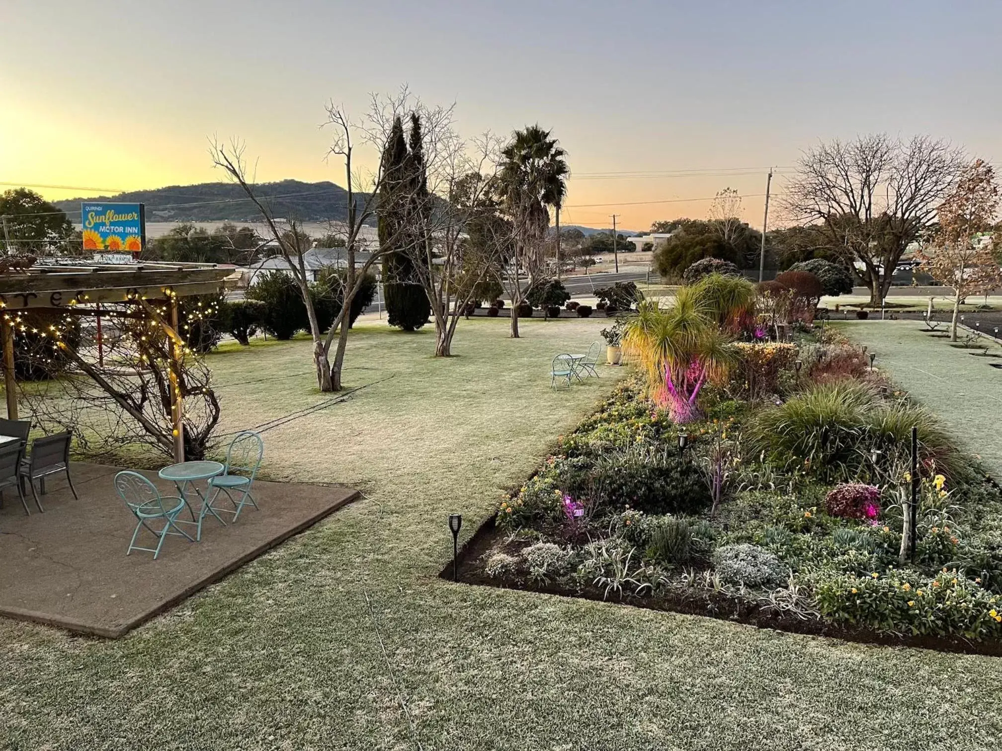 Winter in Quirindi Sunflower Motor Inn