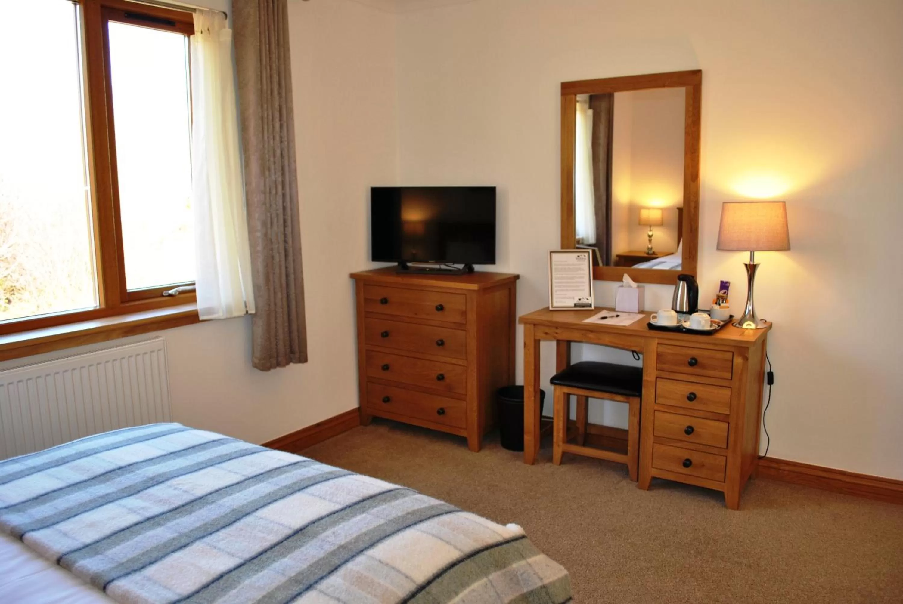 Bed in Orchard House Bed and Breakfast