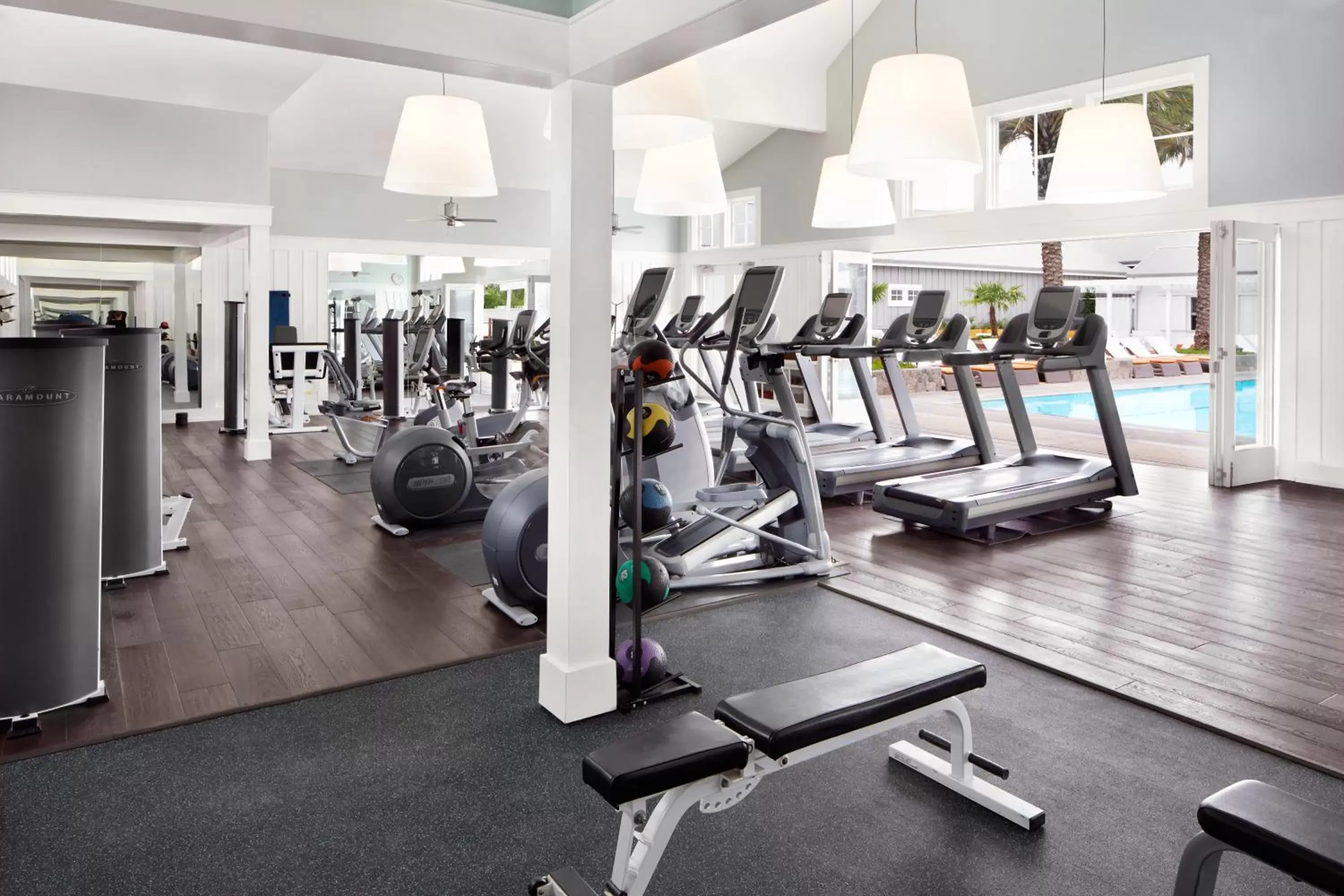 Fitness centre/facilities in Carneros Resort and Spa