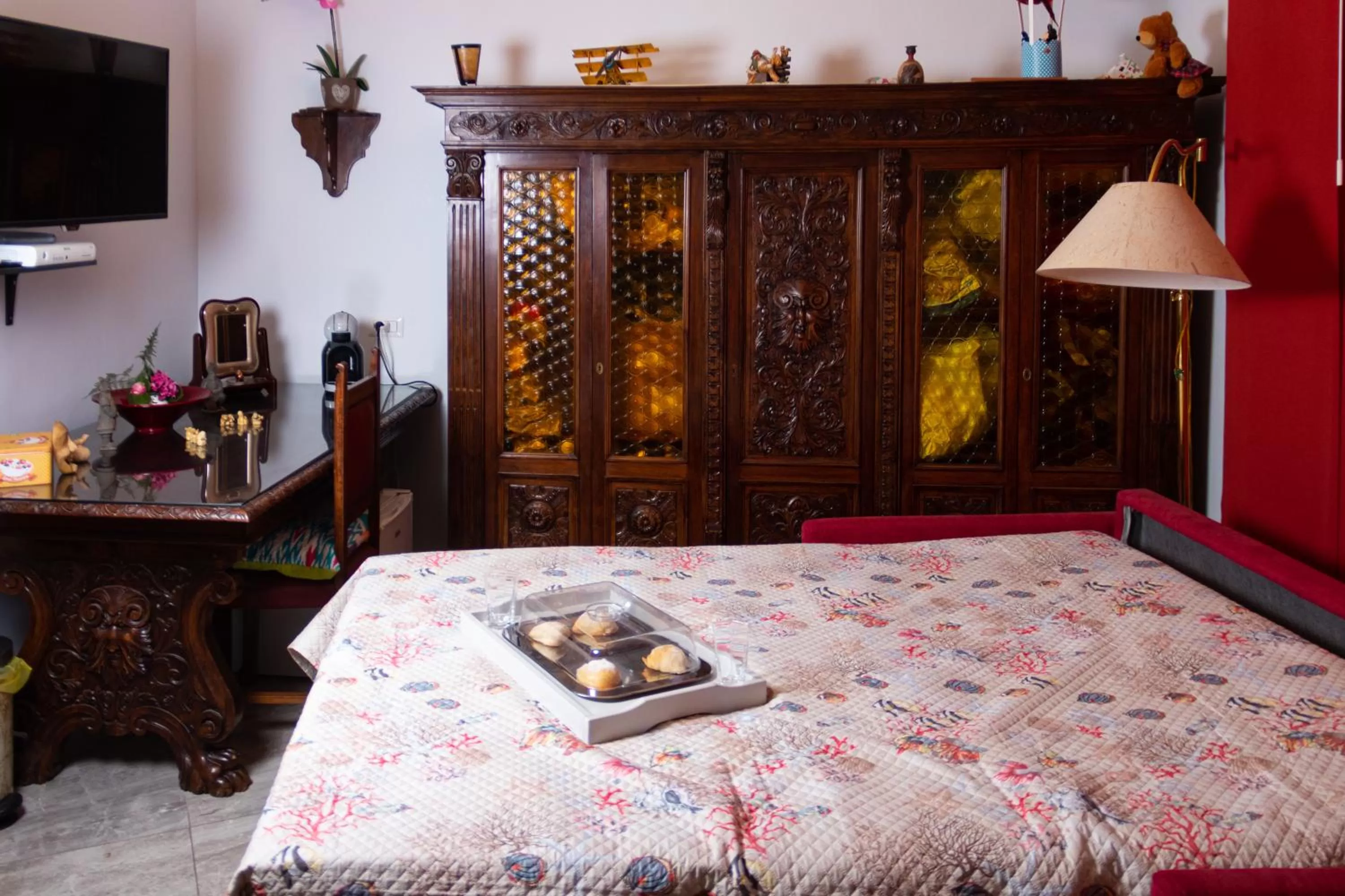 Photo of the whole room, Bed in Nido Dei Gabbiani