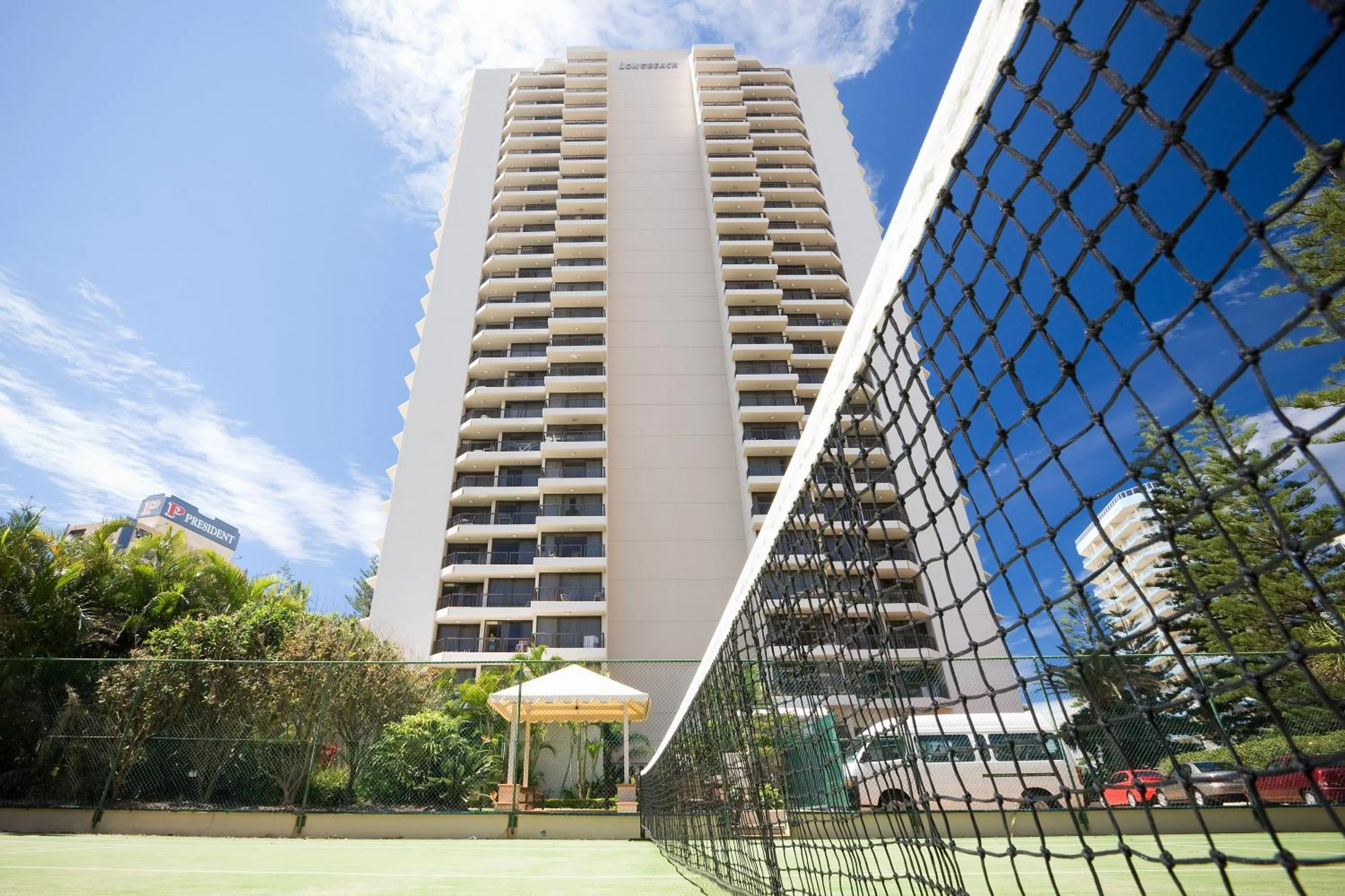 Property building in BreakFree Longbeach Resort