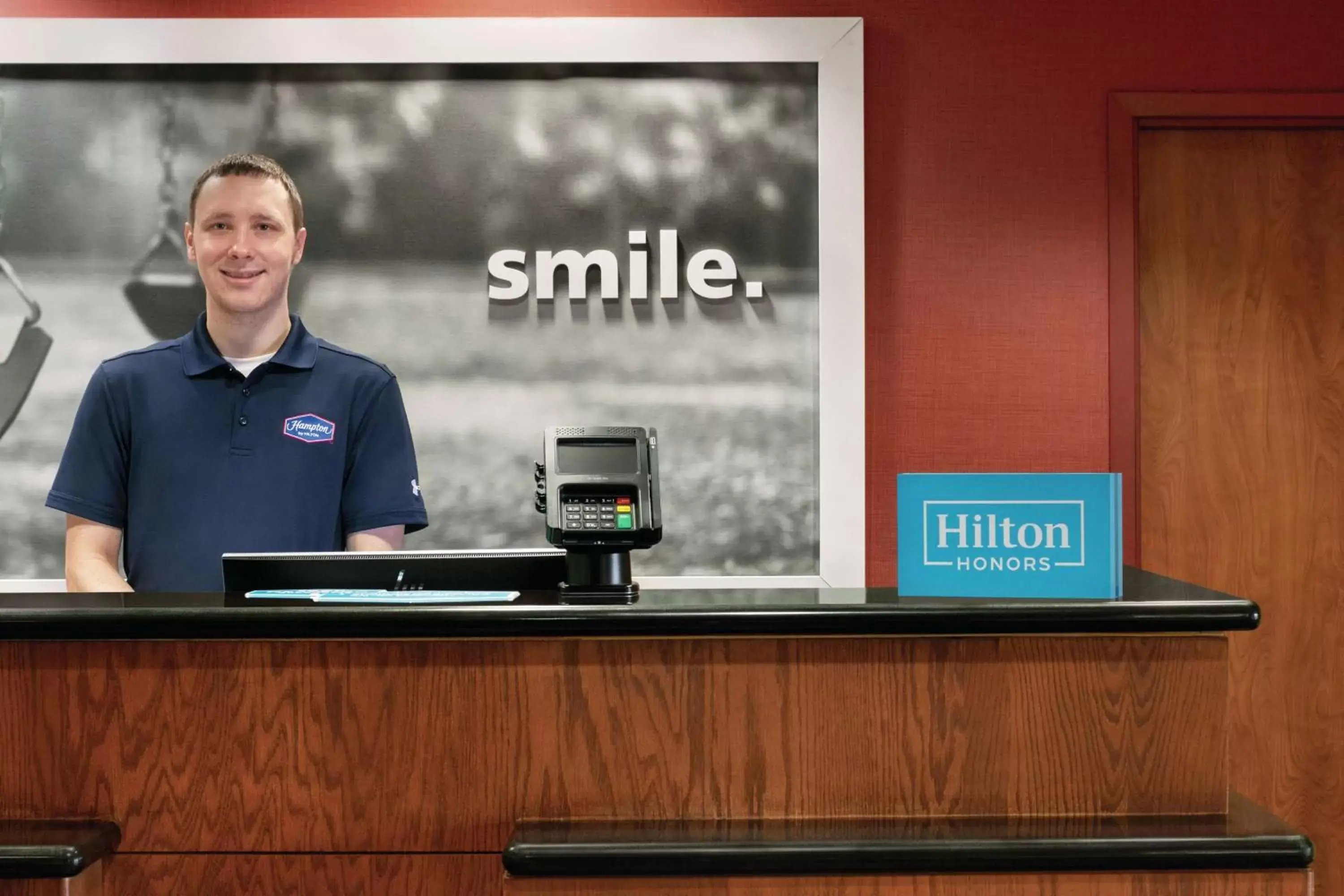 Lobby or reception in Hampton Inn & Suites Enid Lobby or reception in Hampton Inn & Suites Enid