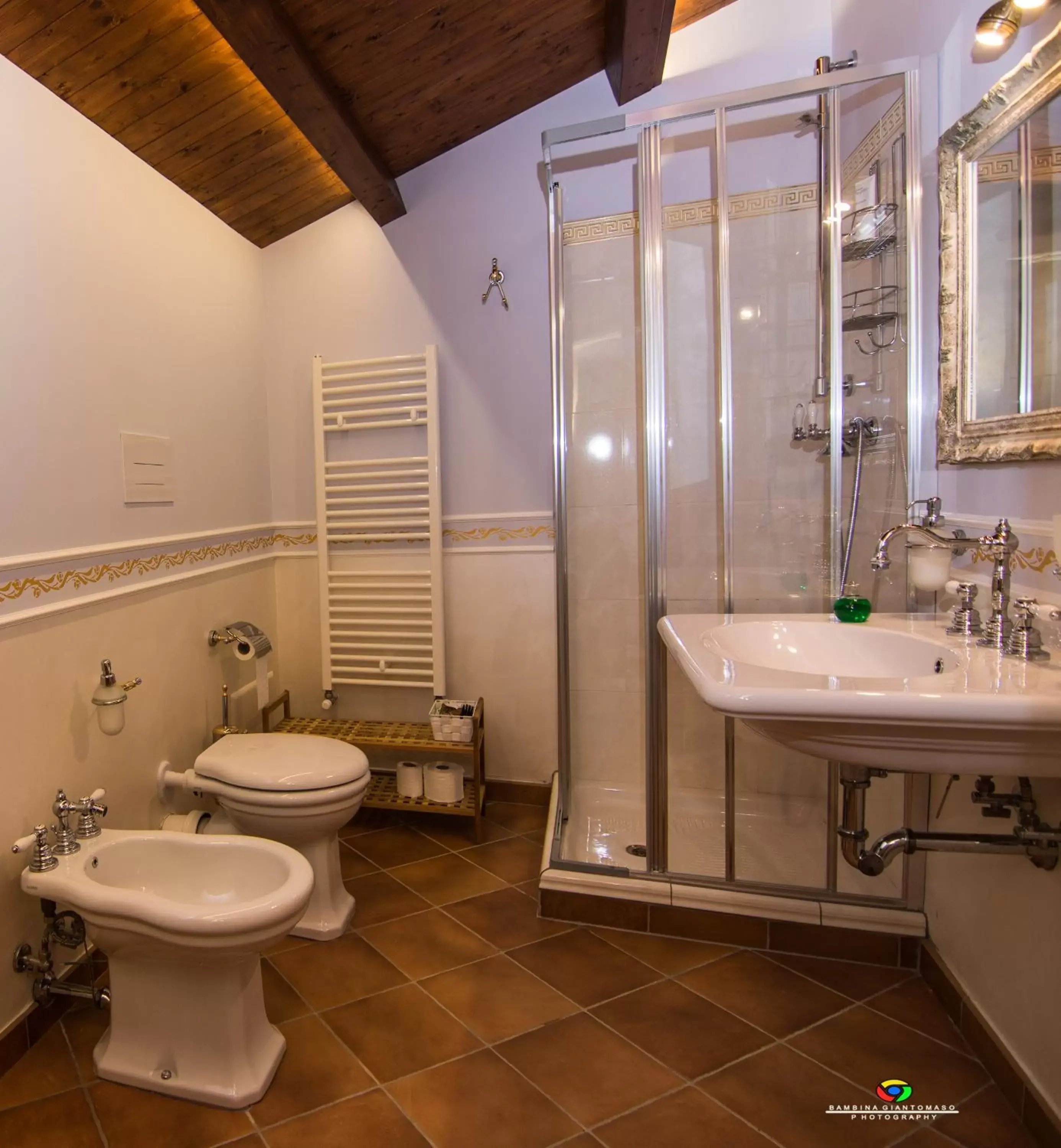 Bathroom in B&B Il Casone di Drusa