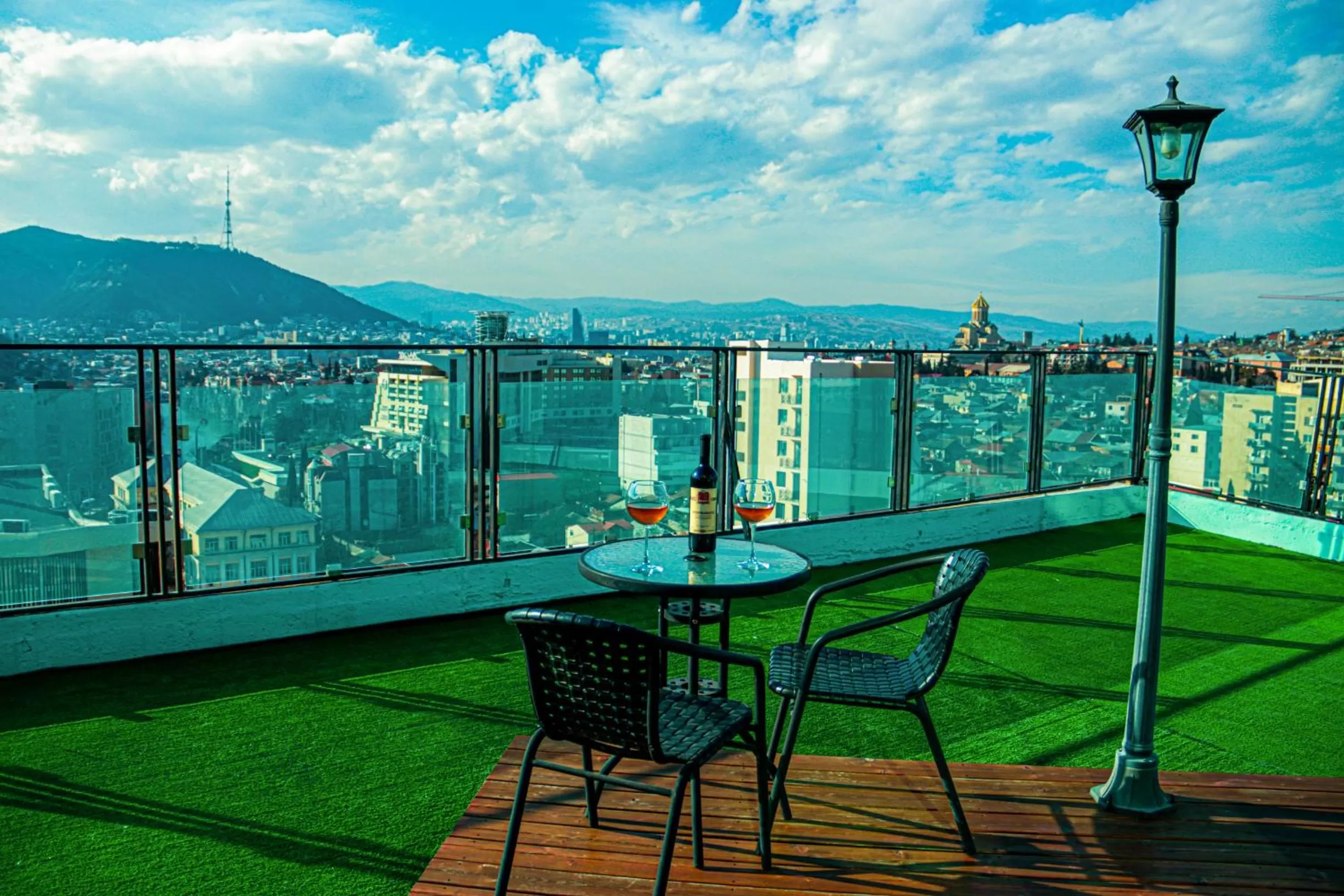 Day in Hotel Grand View in Tbilisi