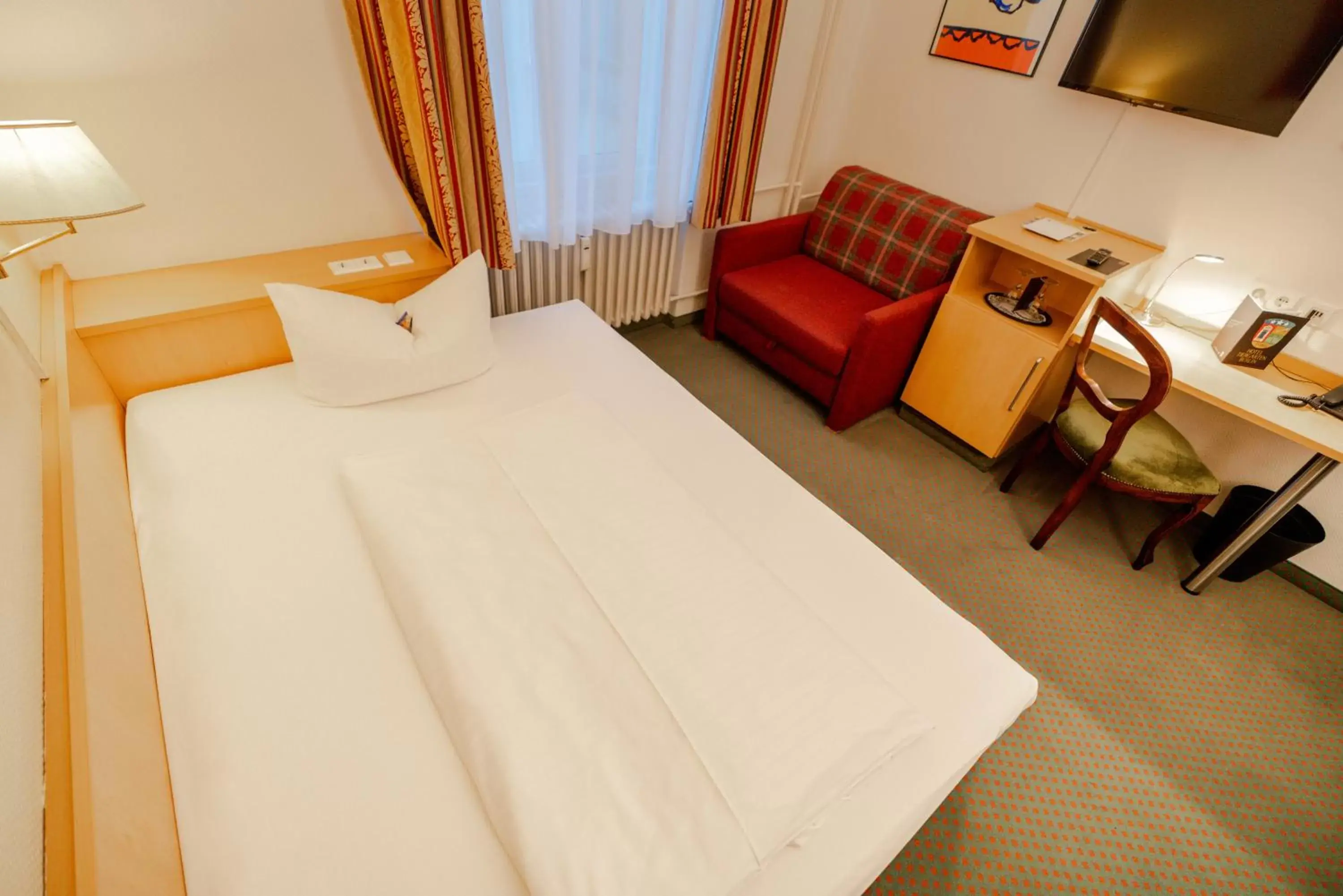Bed in Hotel Tiergarten Berlin