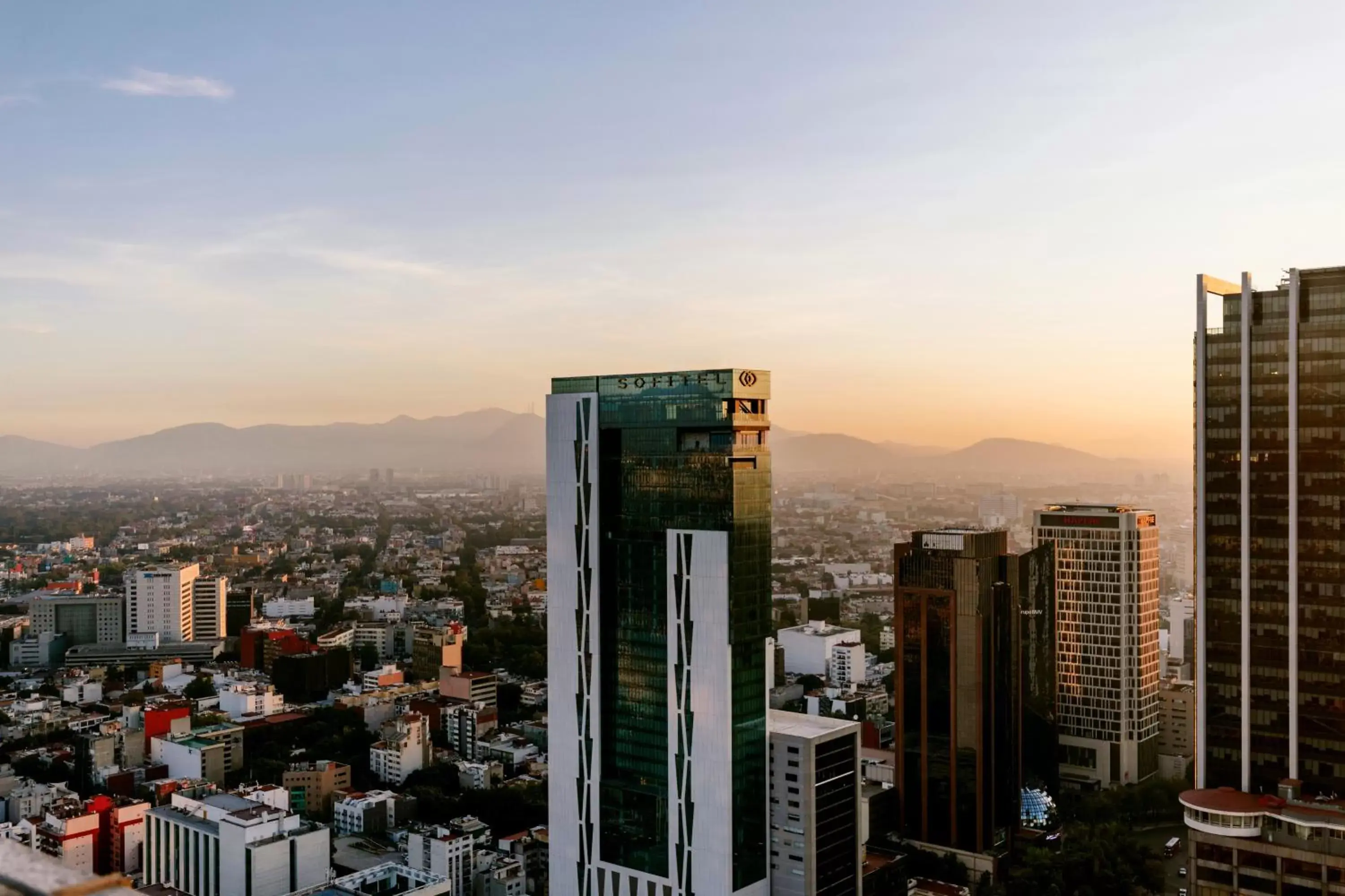 City view in Sofitel Mexico City Reforma