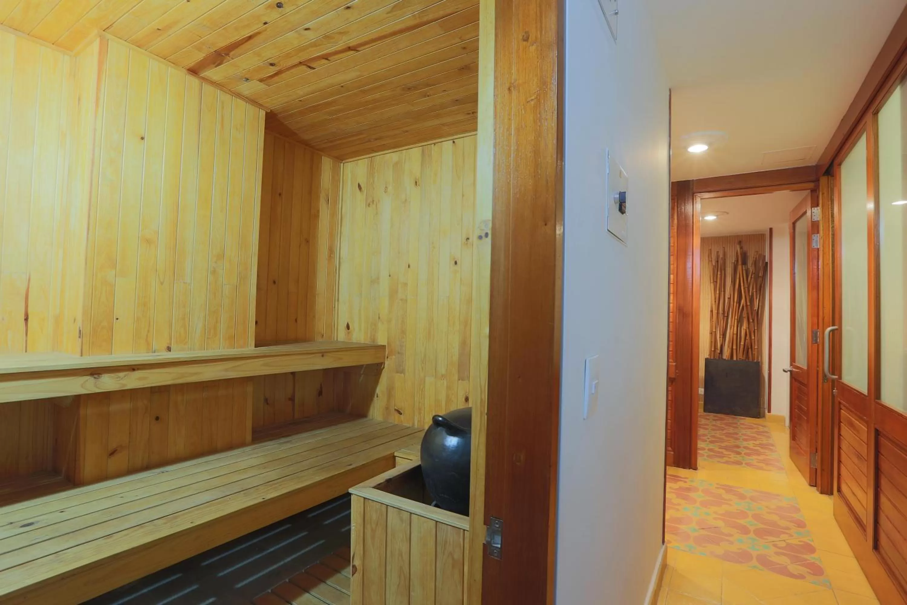 Sauna in Hotel Santa Lucia Boutique Spa