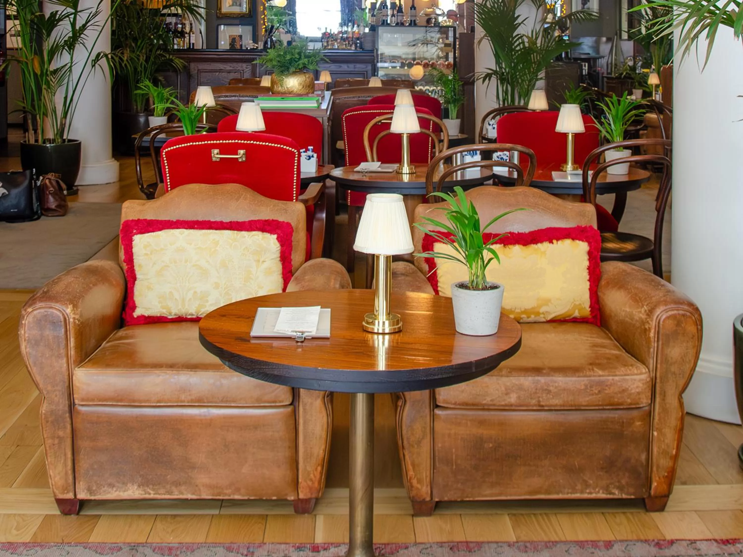 Lobby or reception in Browns Boutique Hotel