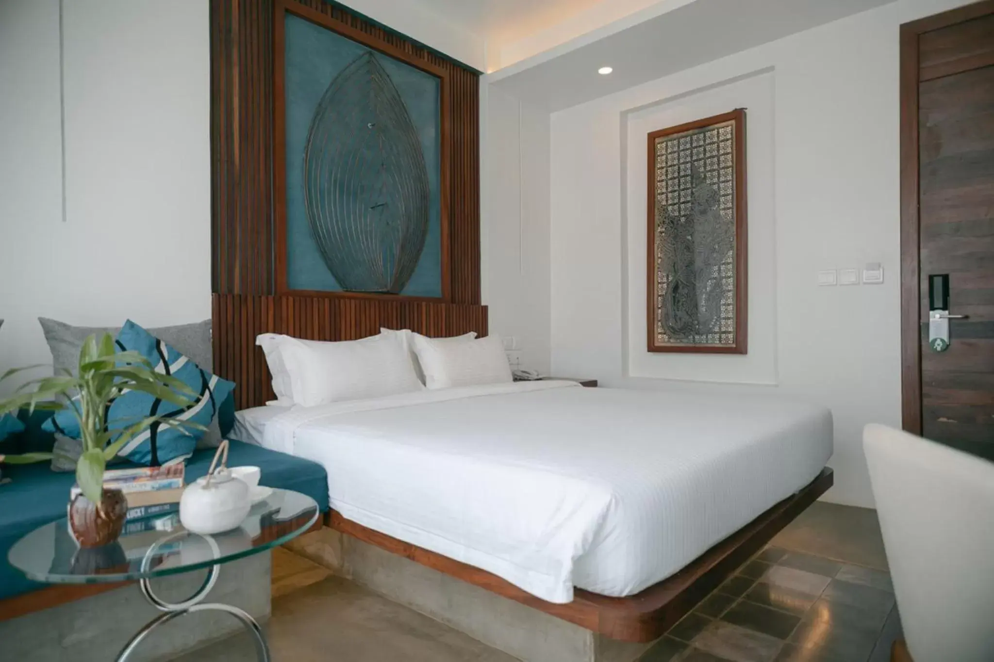 Bed in HARI Residence & Spa