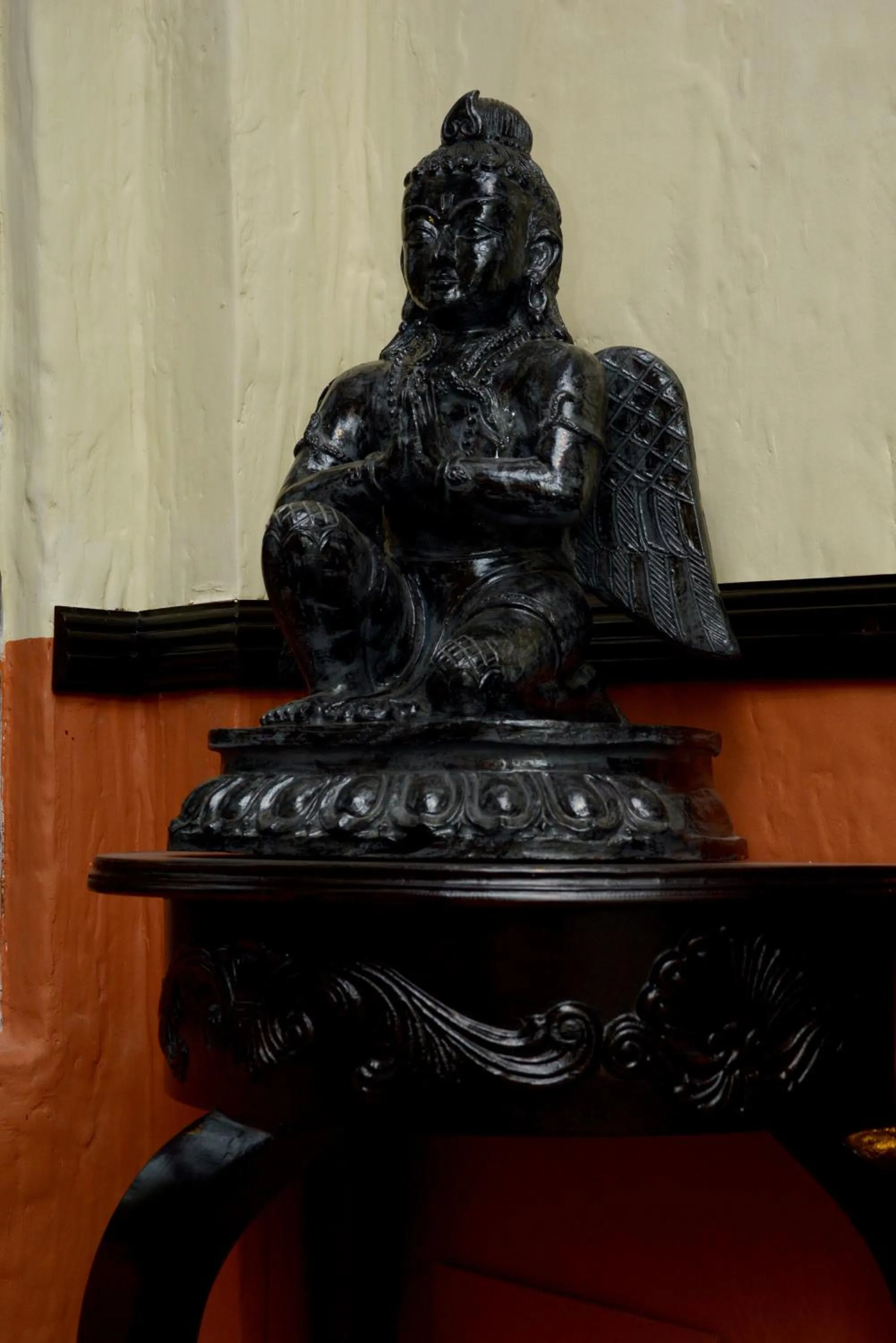 Decorative detail in Kasthamandap Boutique Hotel