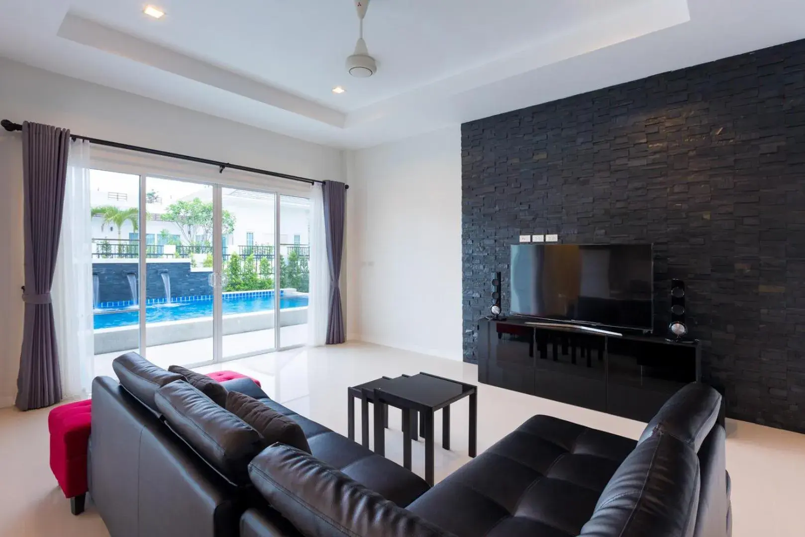 Living room, Seating Area in Sivana Villas Hua Hin